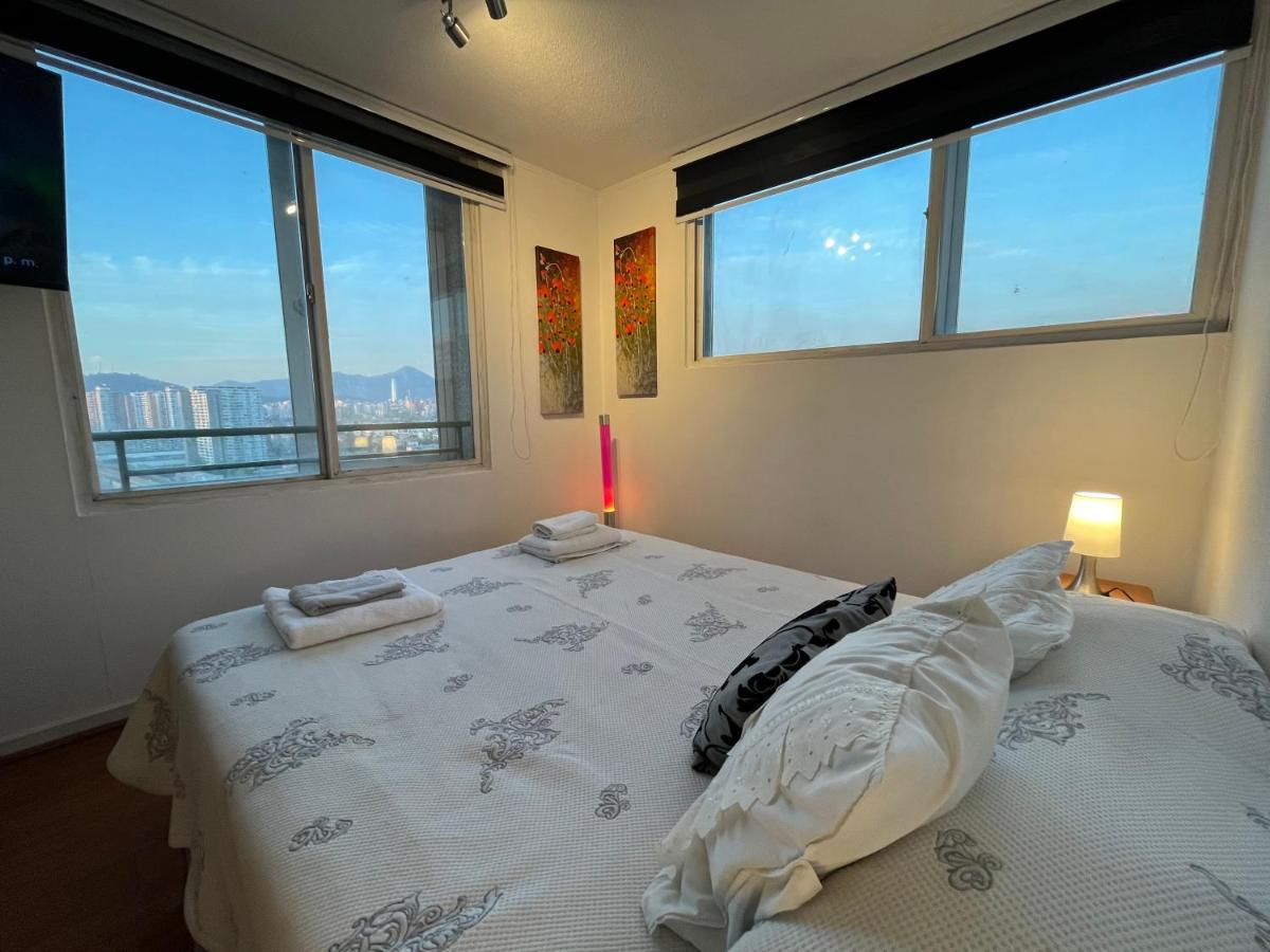 Amazing View Of Santiago Con Calefaccion Y Estacionamiento Interior Apartment *