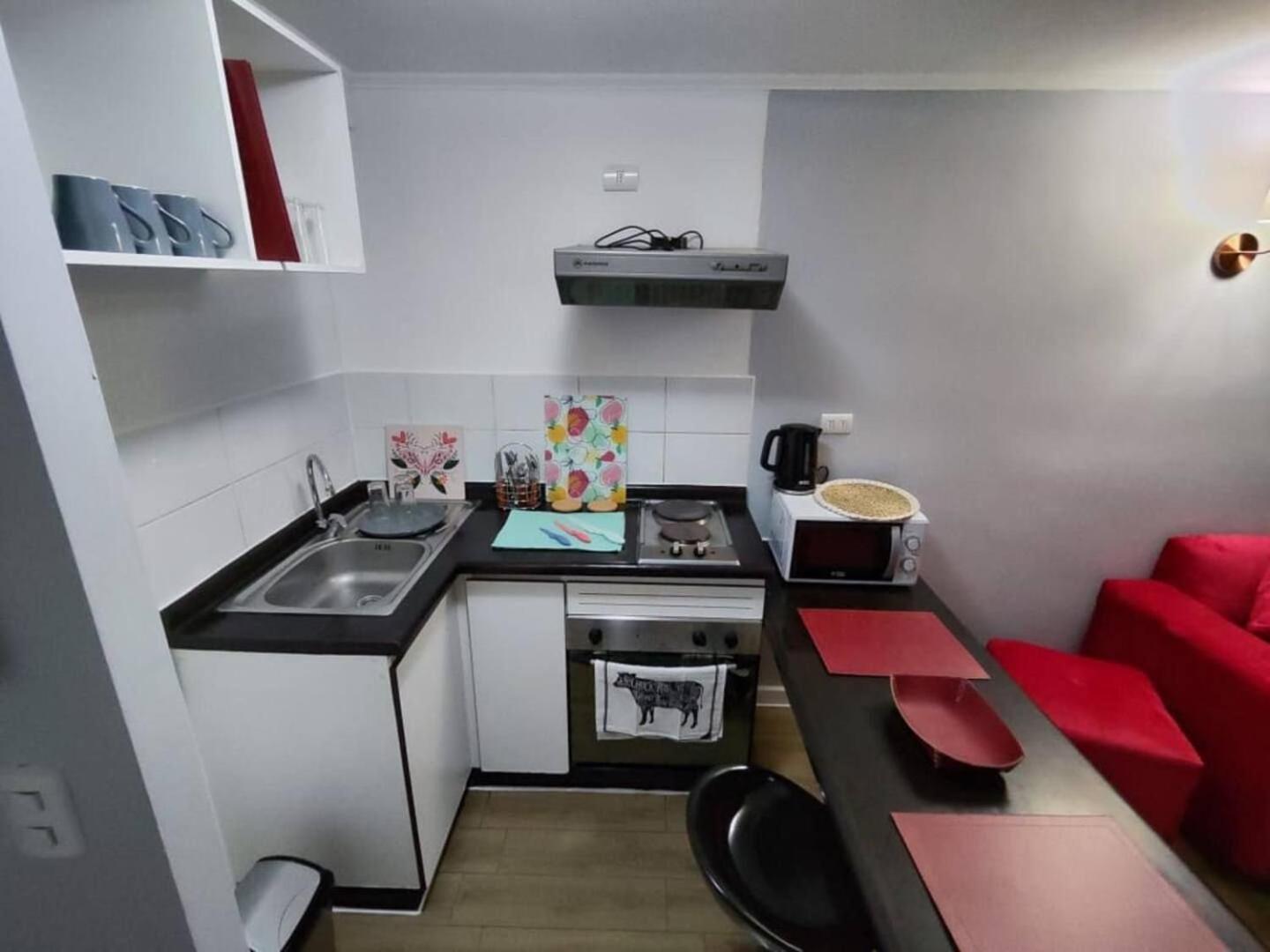 Apartamento Lindo Y Comodo Departamento A Pasos Del Metro Santiago de Chile