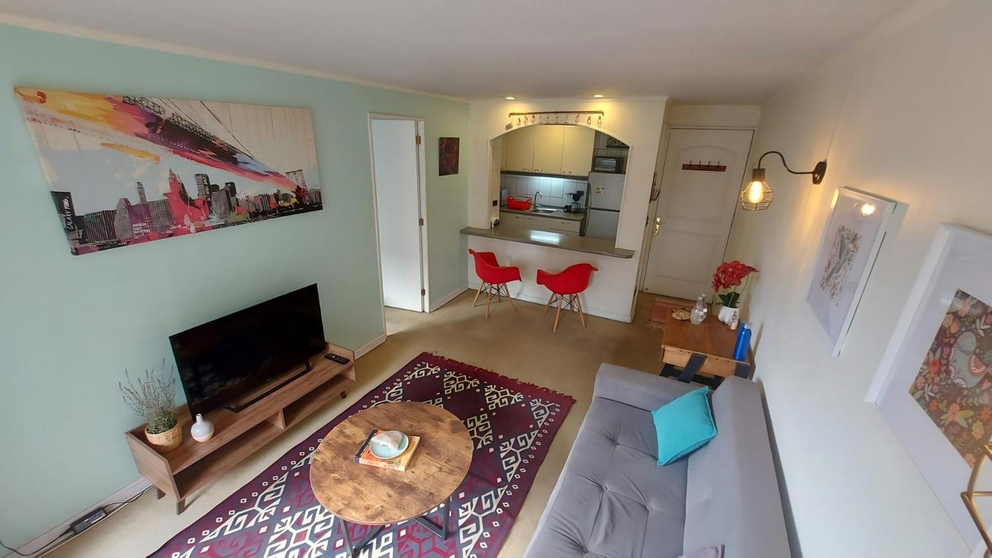 Apartamento Comodo Tranquilo Providencia Santiago