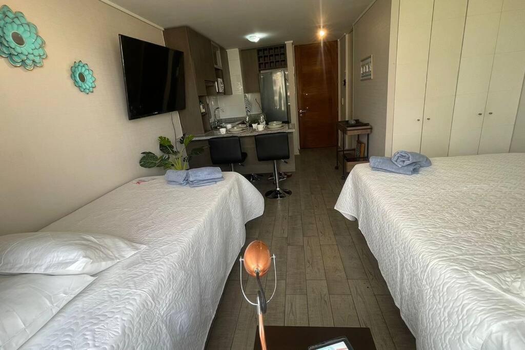 Apartment 8 En En Fente Al Metro - Hipodromo De Chile Y Estadio San Laura Santiago