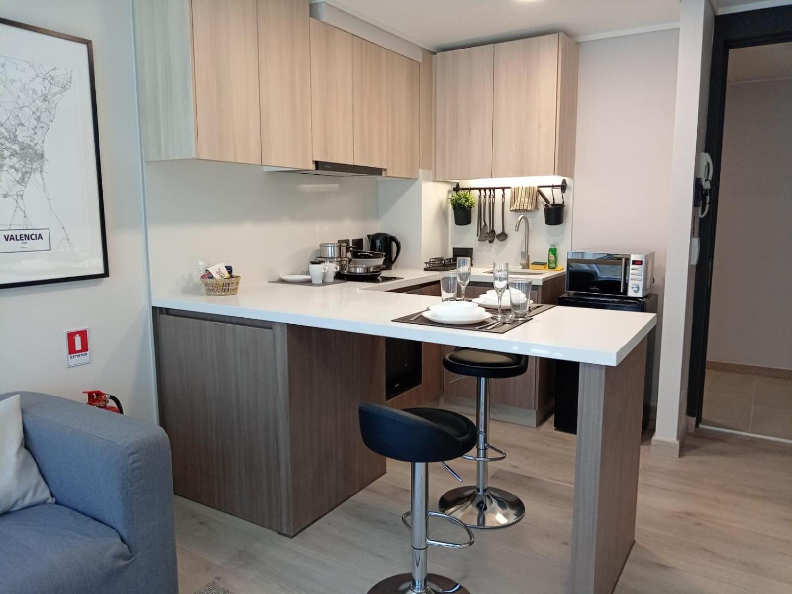 Eldepto Padre Mariano Apartment Santiago