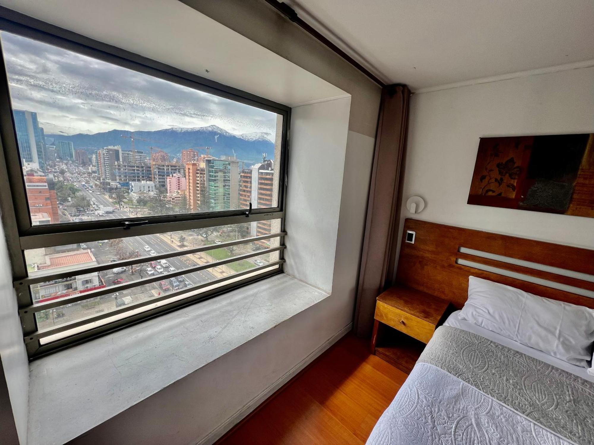 Gran Terraza Con Vista Apoquindo, Apartamento Para 4 Personas, Las Condes Apartment *