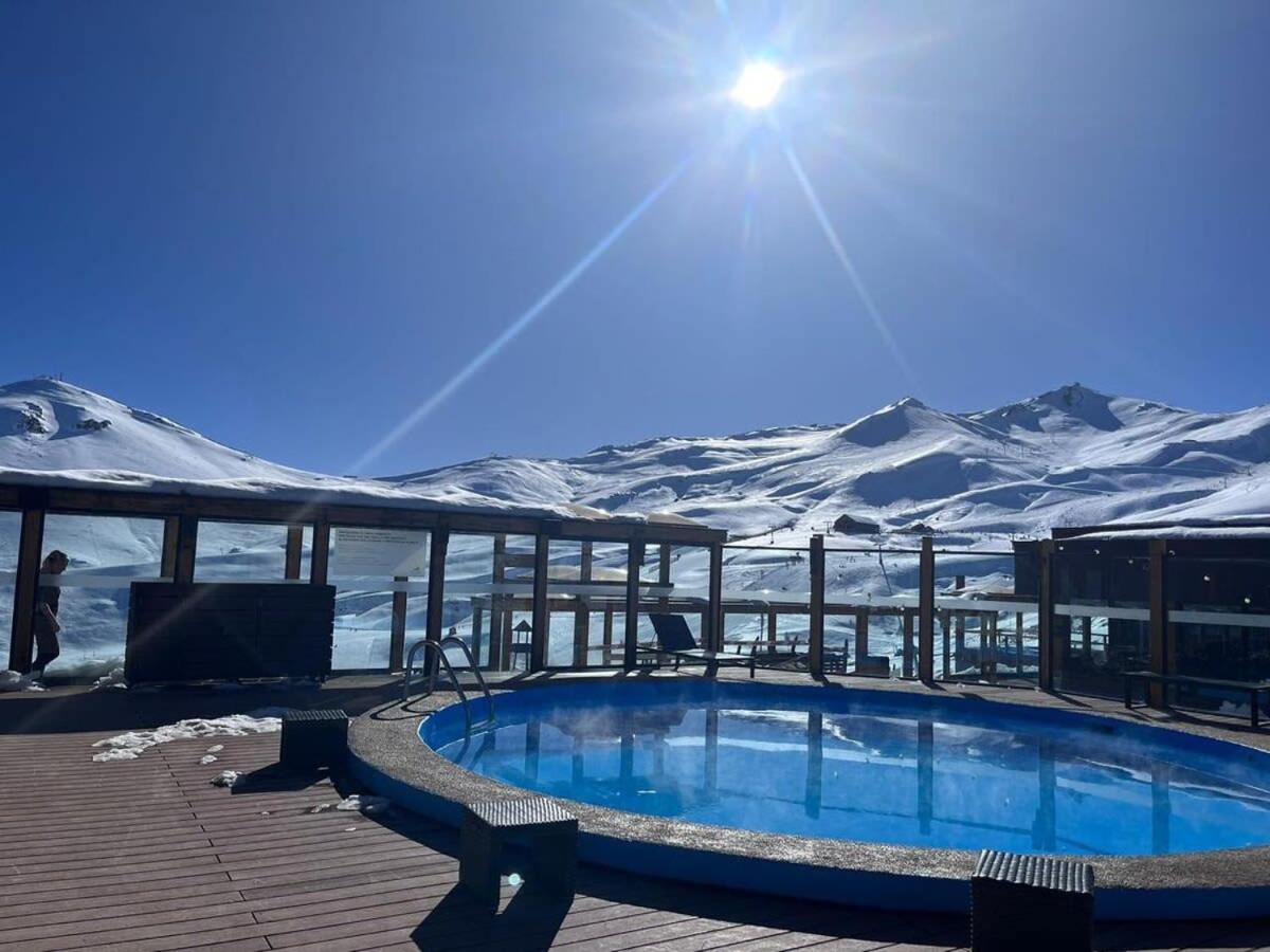 Apartamento Edif Mirador Del Inca Espectacular Loft En Valle Nevado 10pax Piscina Santiago de Chile