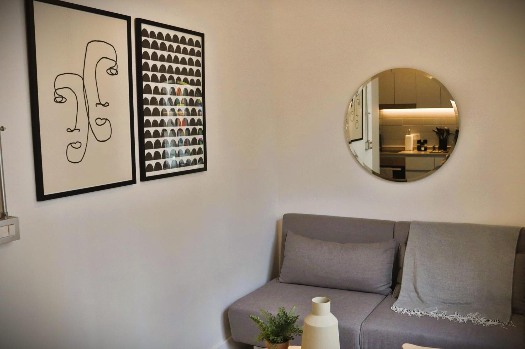 Hom I Luminoso En Calle Monjitas, Apartamento Santiago de Chile