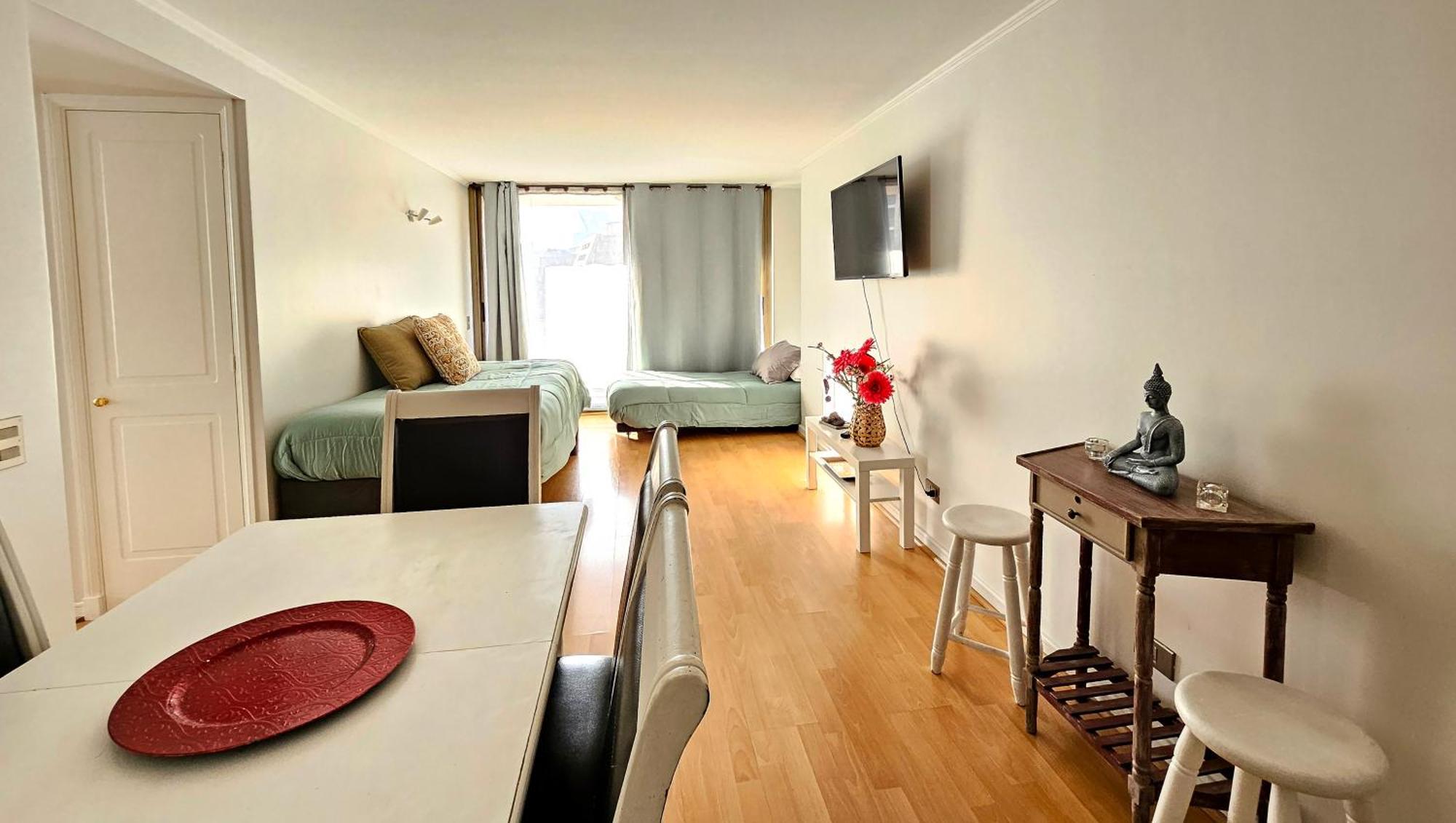 Apartment El Golf, Full Equipado, 6 Per, Ideal Para Familias Y Trabajo *
