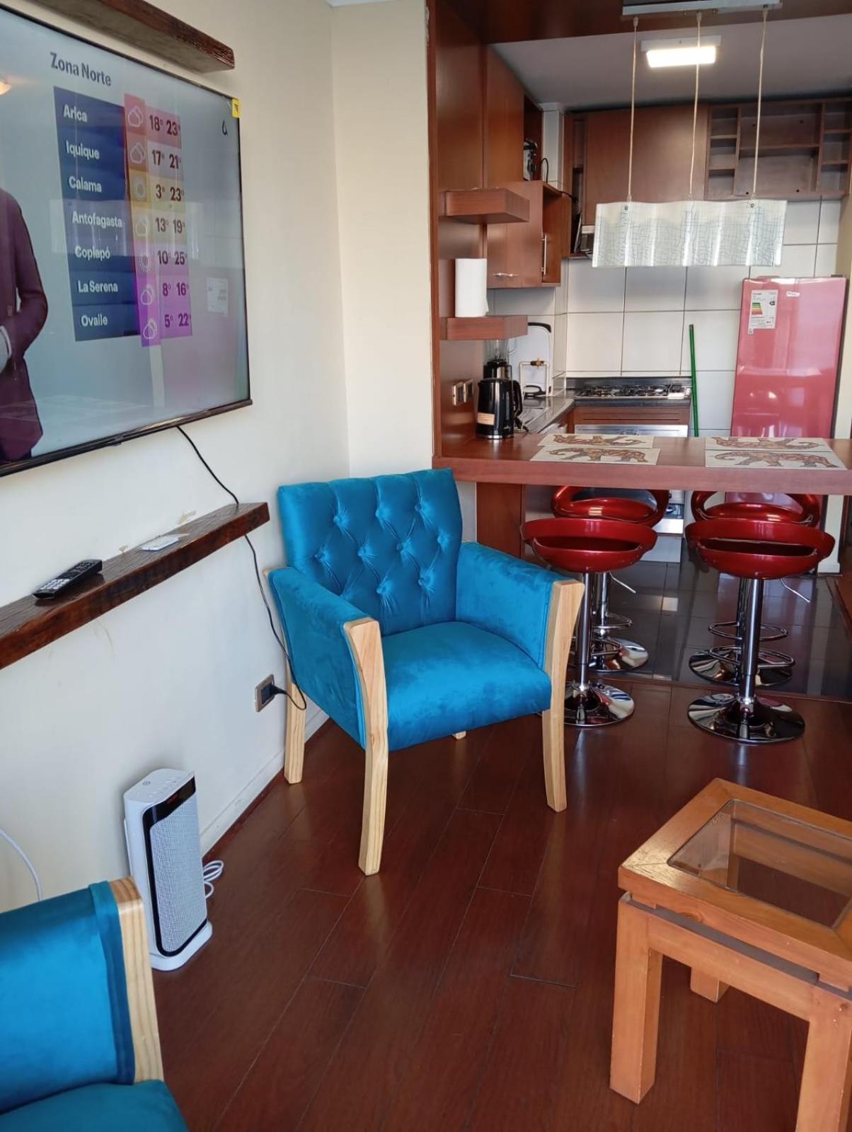 Apartamento Depto 602 Excelente Ubicacion, Metro Barrio Paris Londres-centro De Santiago de Chile