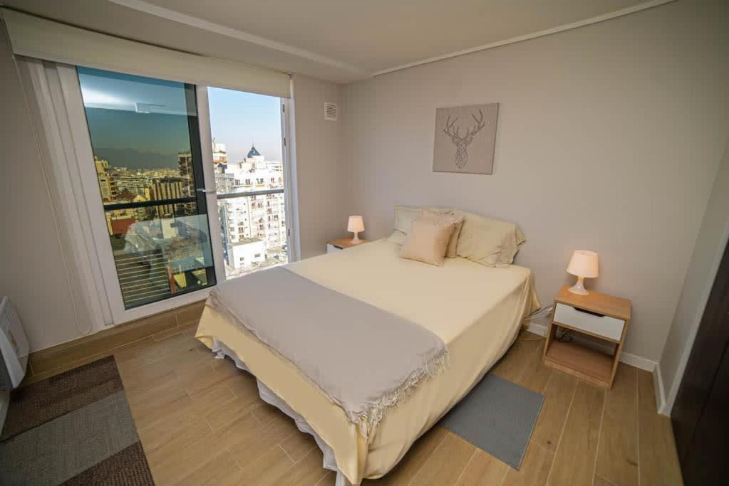 Apartamento Estilo Industrial En Un Comodo Departamento Santiago de Chile