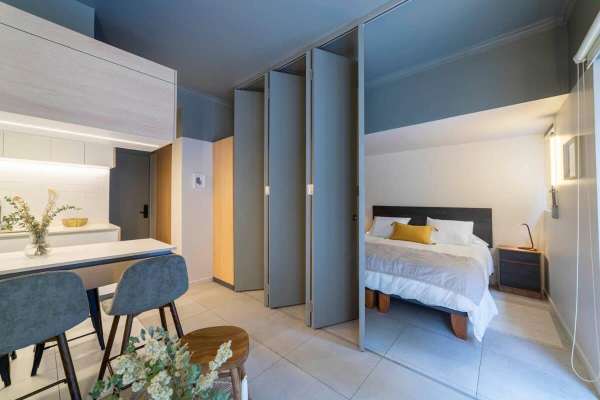Apartamento Elegante Estudio Terraza Privada En Providencia *