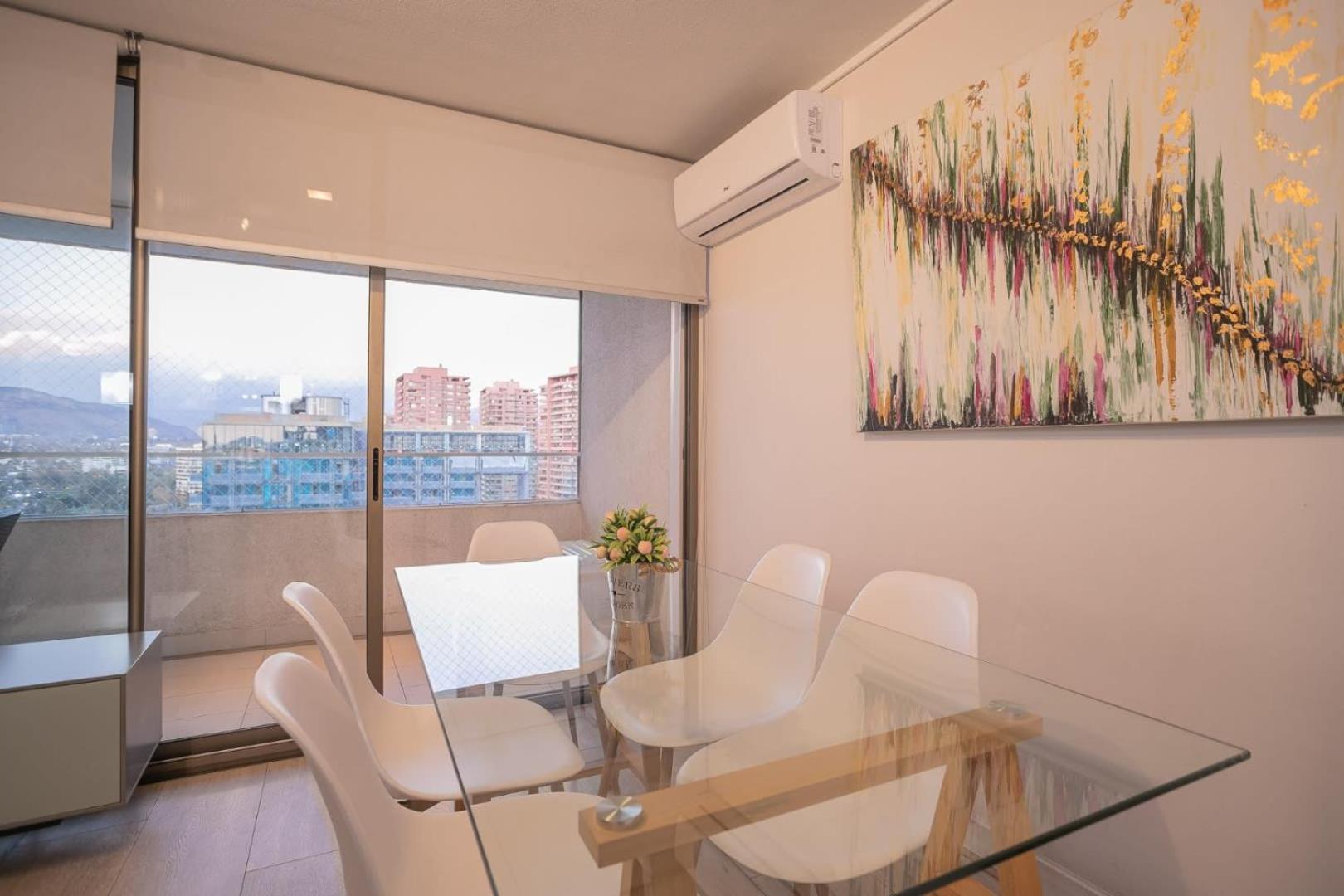 Premium 2br 2ba Parque Arauco - Balcon Con Malla Căn hộ *