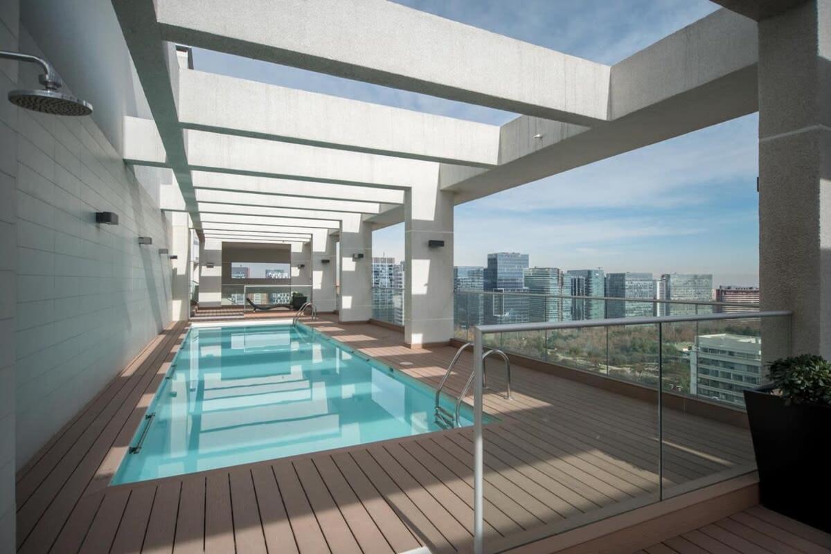 Premium 2br 2ba Parque Arauco - Balcon Con Malla Căn hộ