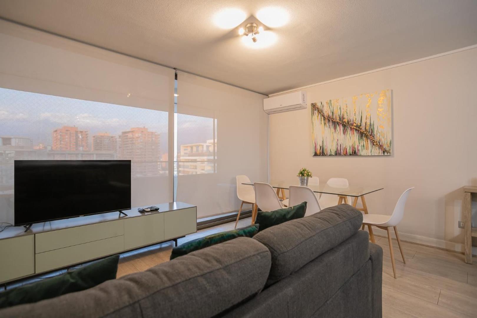 Căn hộ Premium 2br 2ba Parque Arauco - Balcon Con Malla Santiago