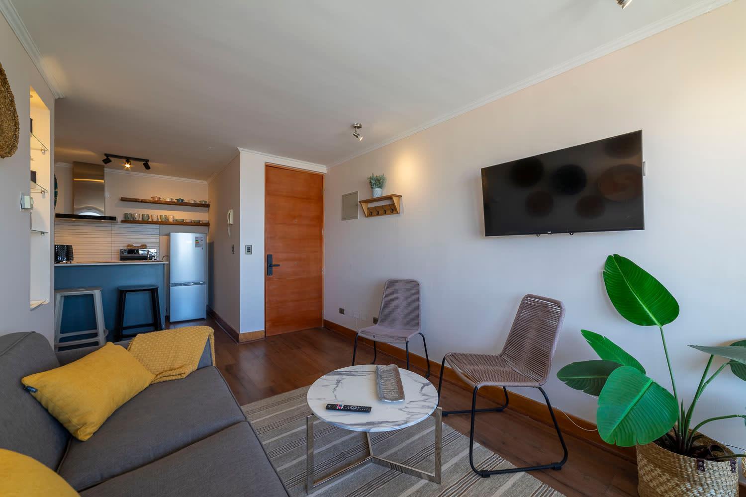 Apartment Deleitate En Nuestro Acogedor Departamento Santiago