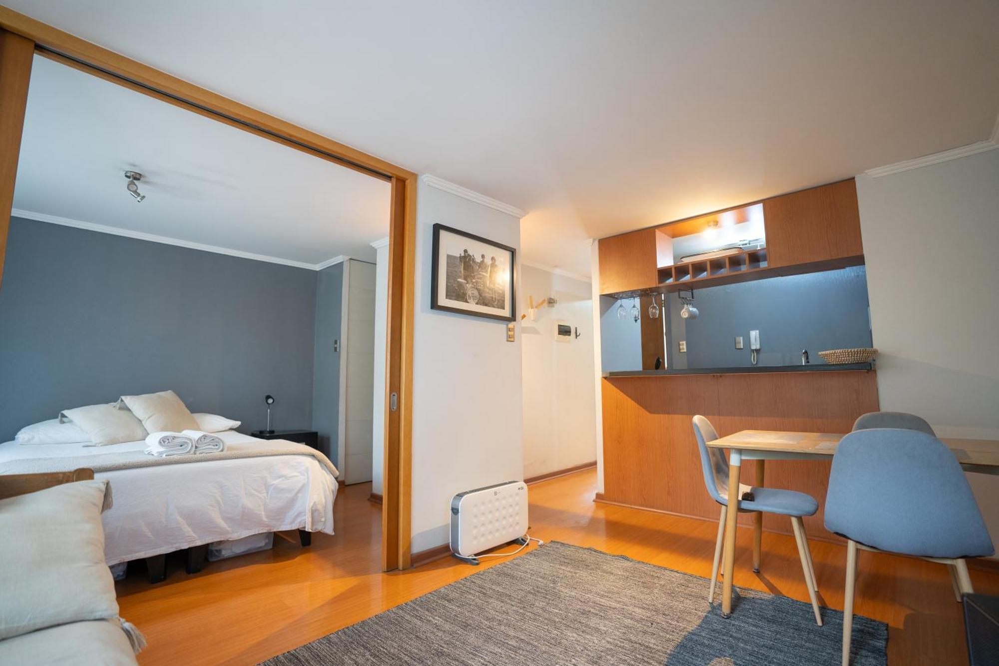 Lounge Lastarria - Wifi, 2 Beds, Equiped Kitchen * Santiago
