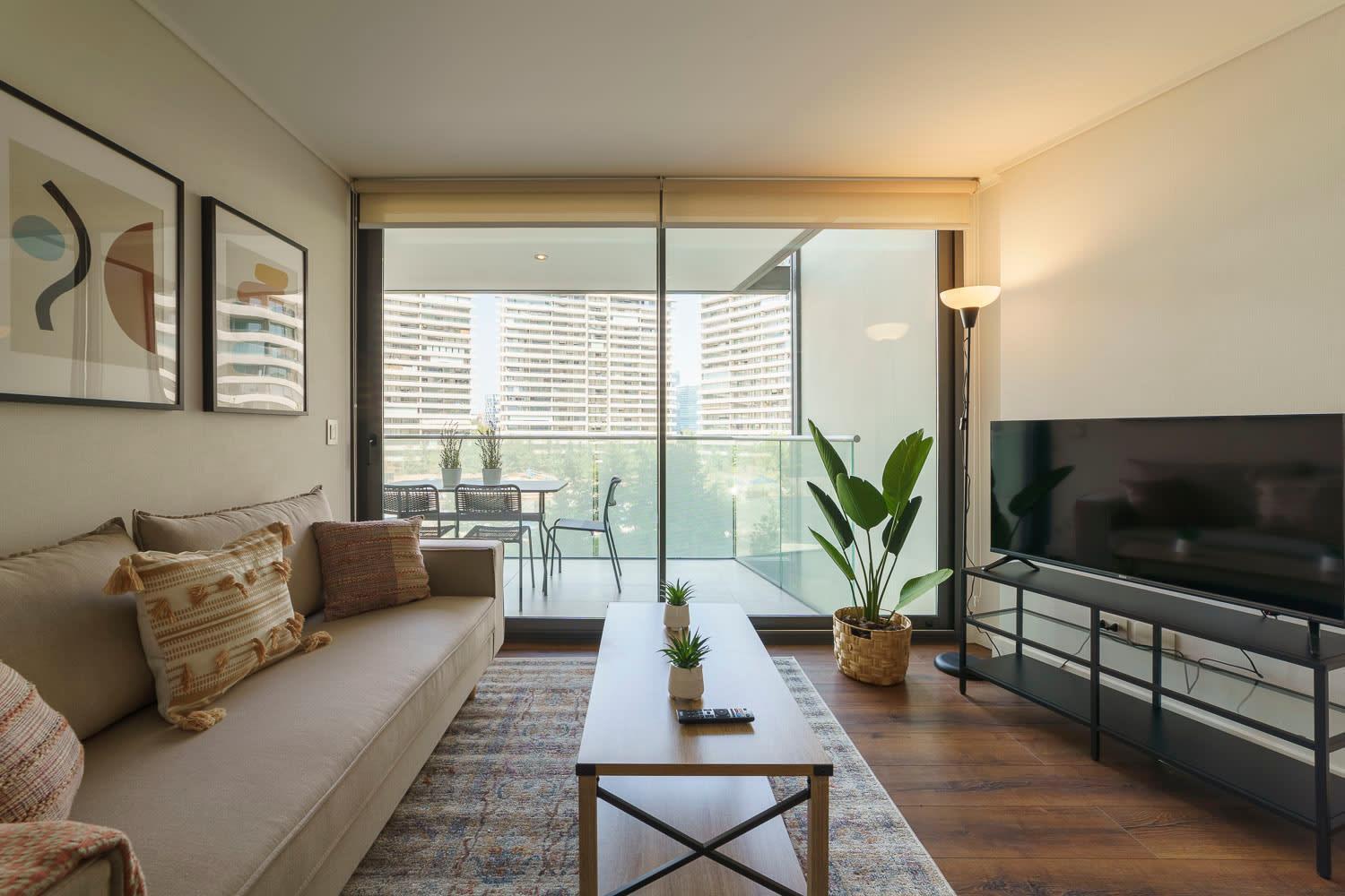 Apartment Comodidad Y Lujo Fusionados En Las Condes *