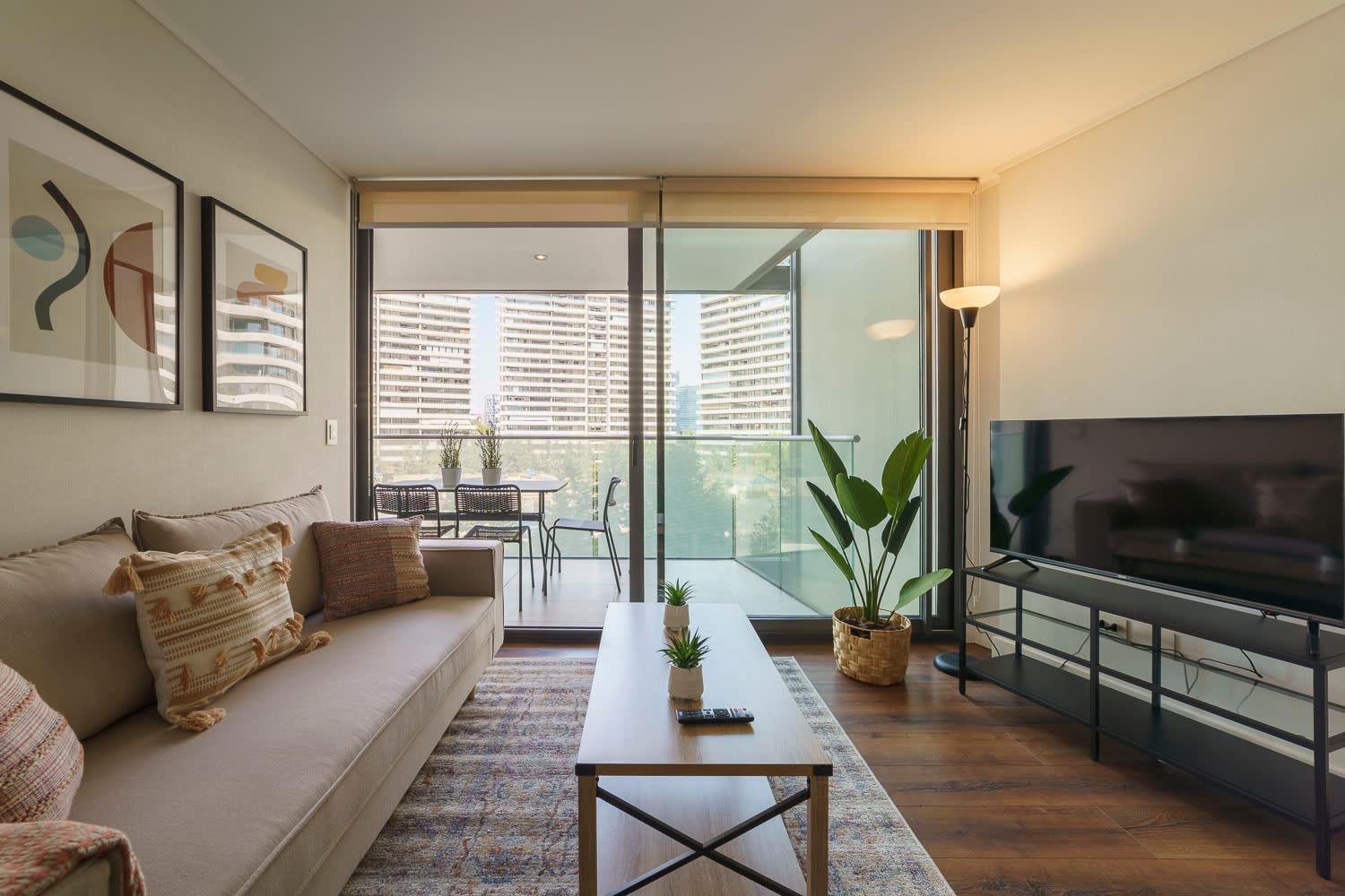 Apartment Comodidad Y Lujo Fusionados En Las Condes Santiago