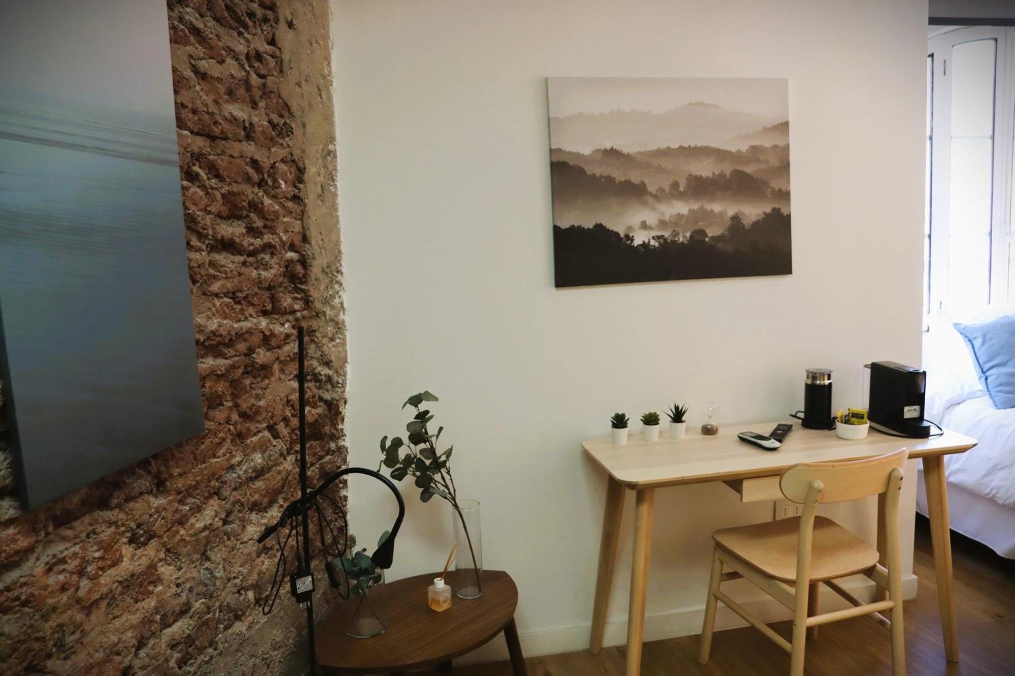 Hom I Confortable En Bohemio Barrio De Lastarria Apartment Santiago