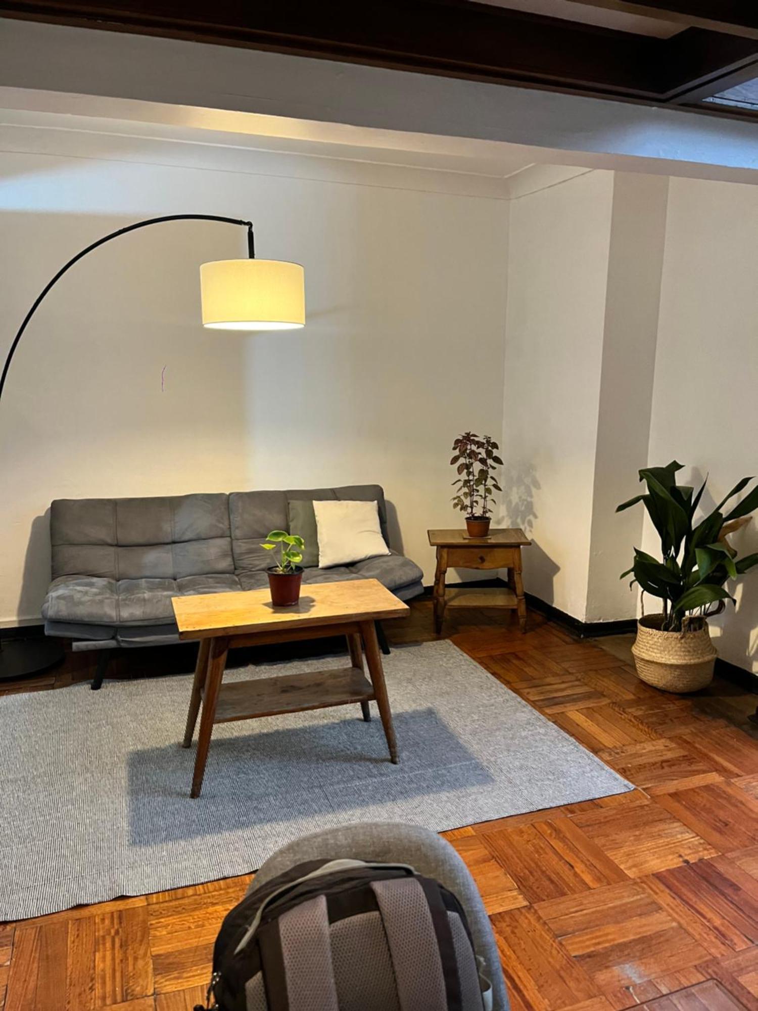 Apartment Duplex Con Balcon A Casco Historico Santiago