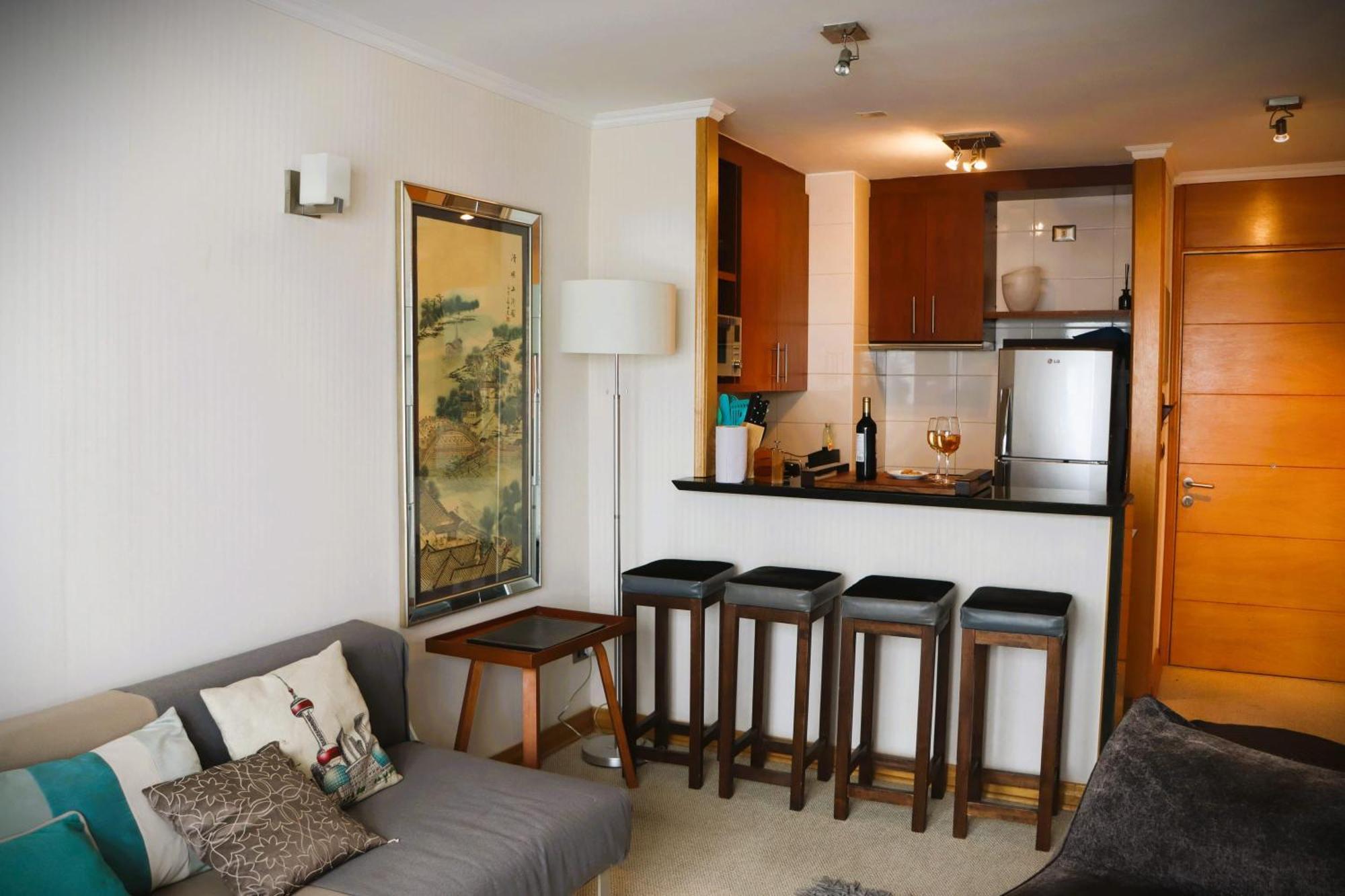 1d1b En Valle Nevado, Edif Valle Condores Ii 4pax Servicio Hom 308 *