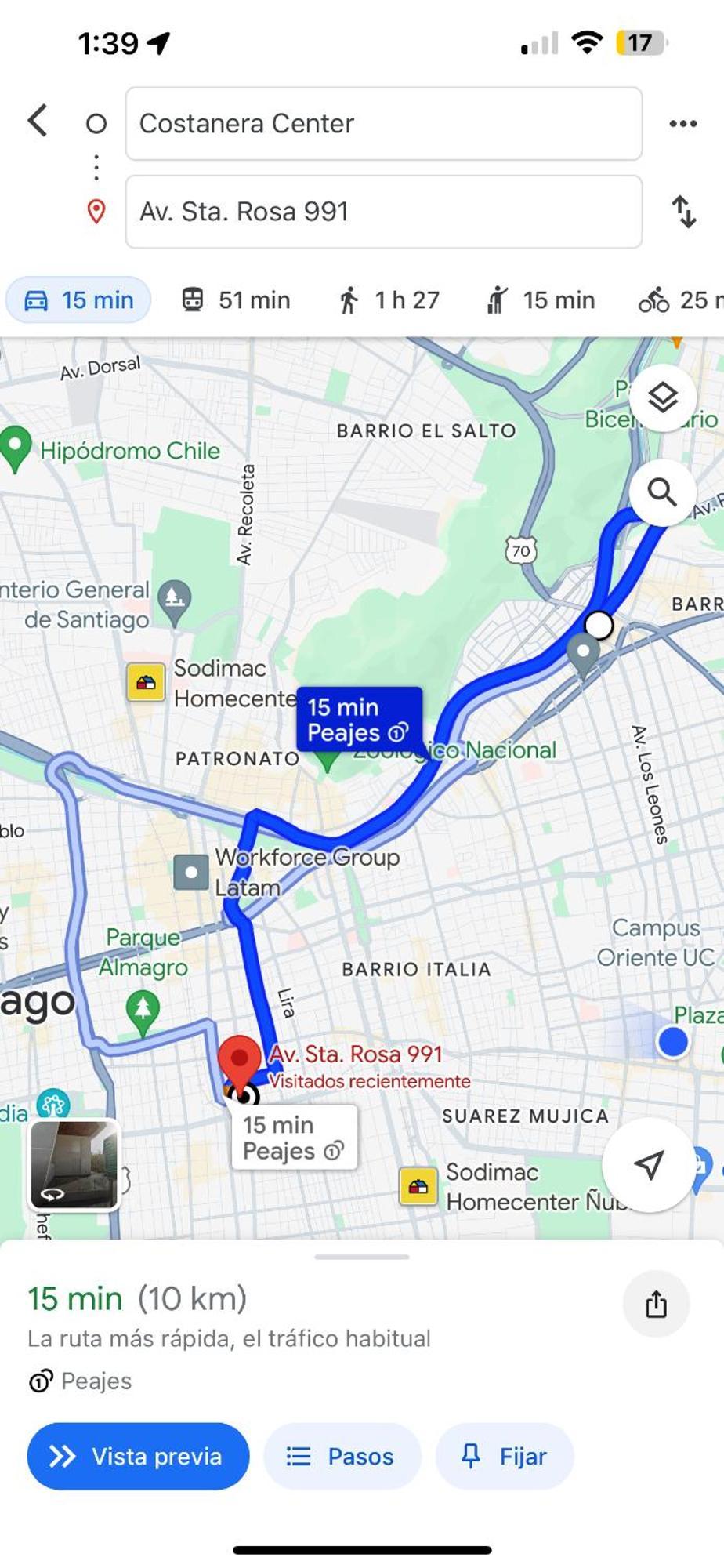 A11 Fantasilandia Metro Matta Gendarmeria Apartment *