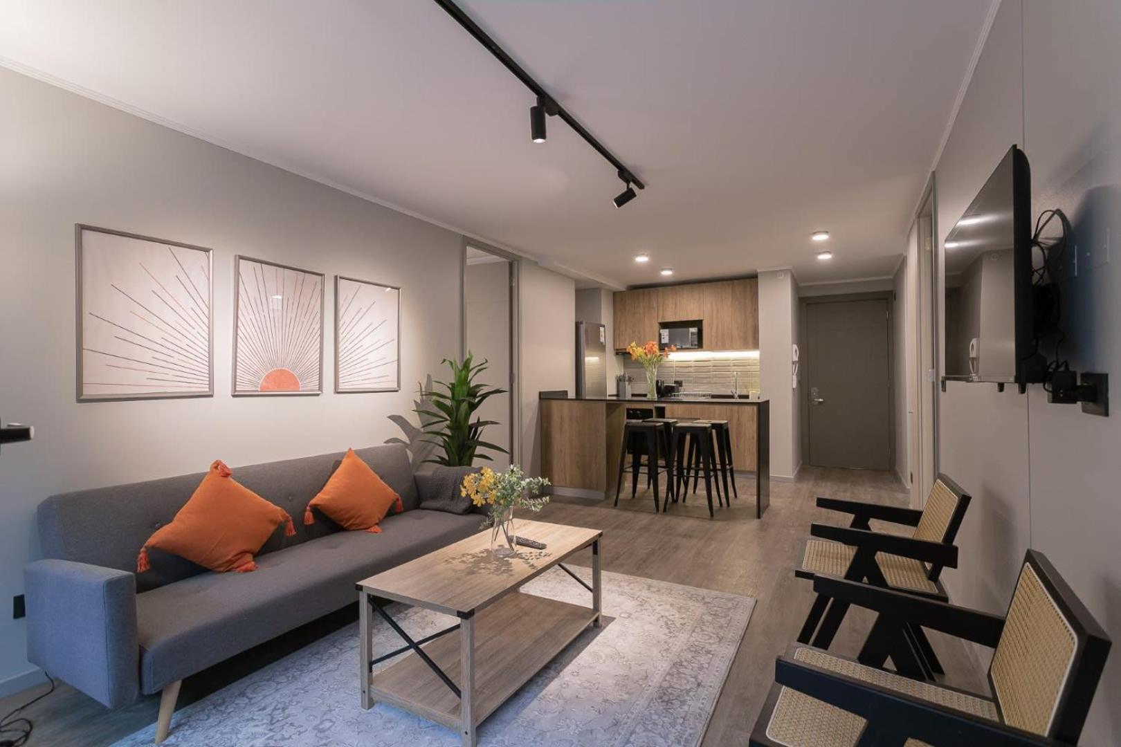 Tu Refugio Urbano Acogedor Y Familiar Apartamento Santiago