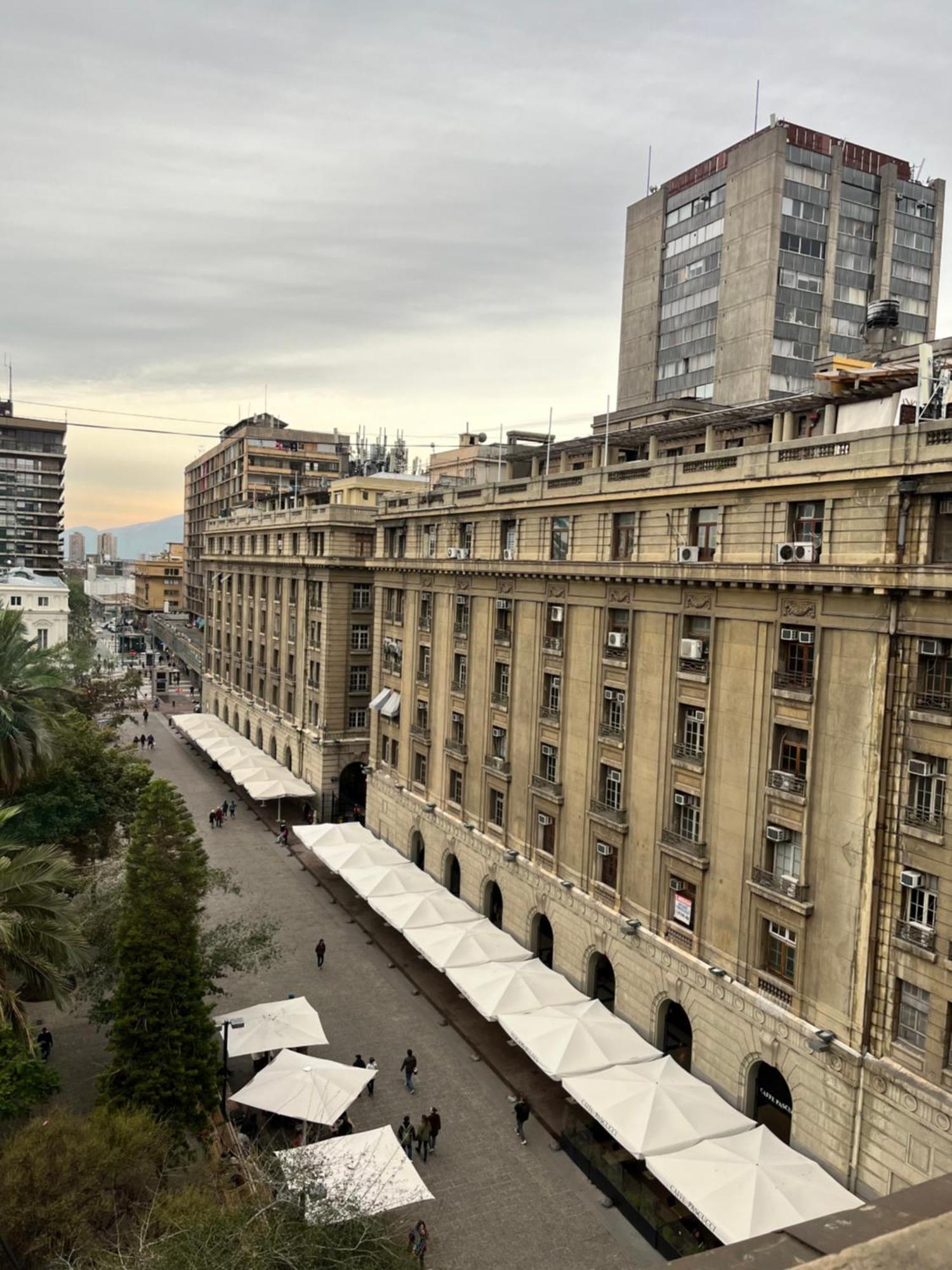Departamento Centro Con Vista A Casco Historico * Santiago