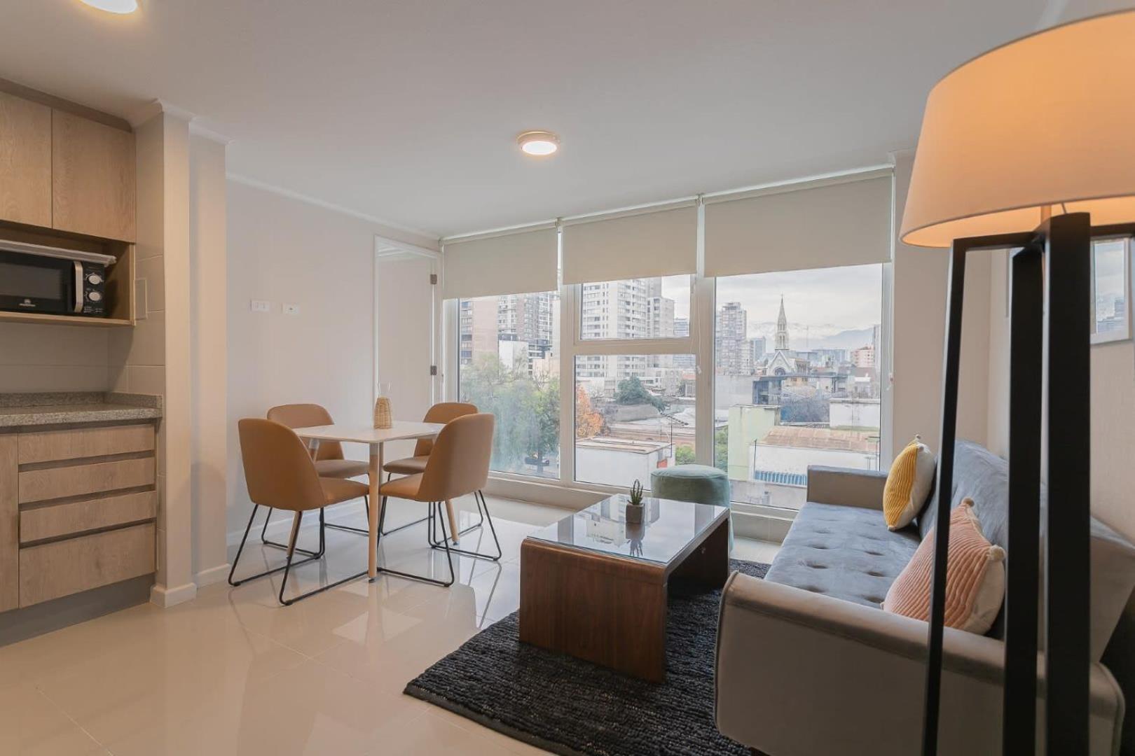 Apartamento Tu Refugio Ideal Explorar Santiago de Chile