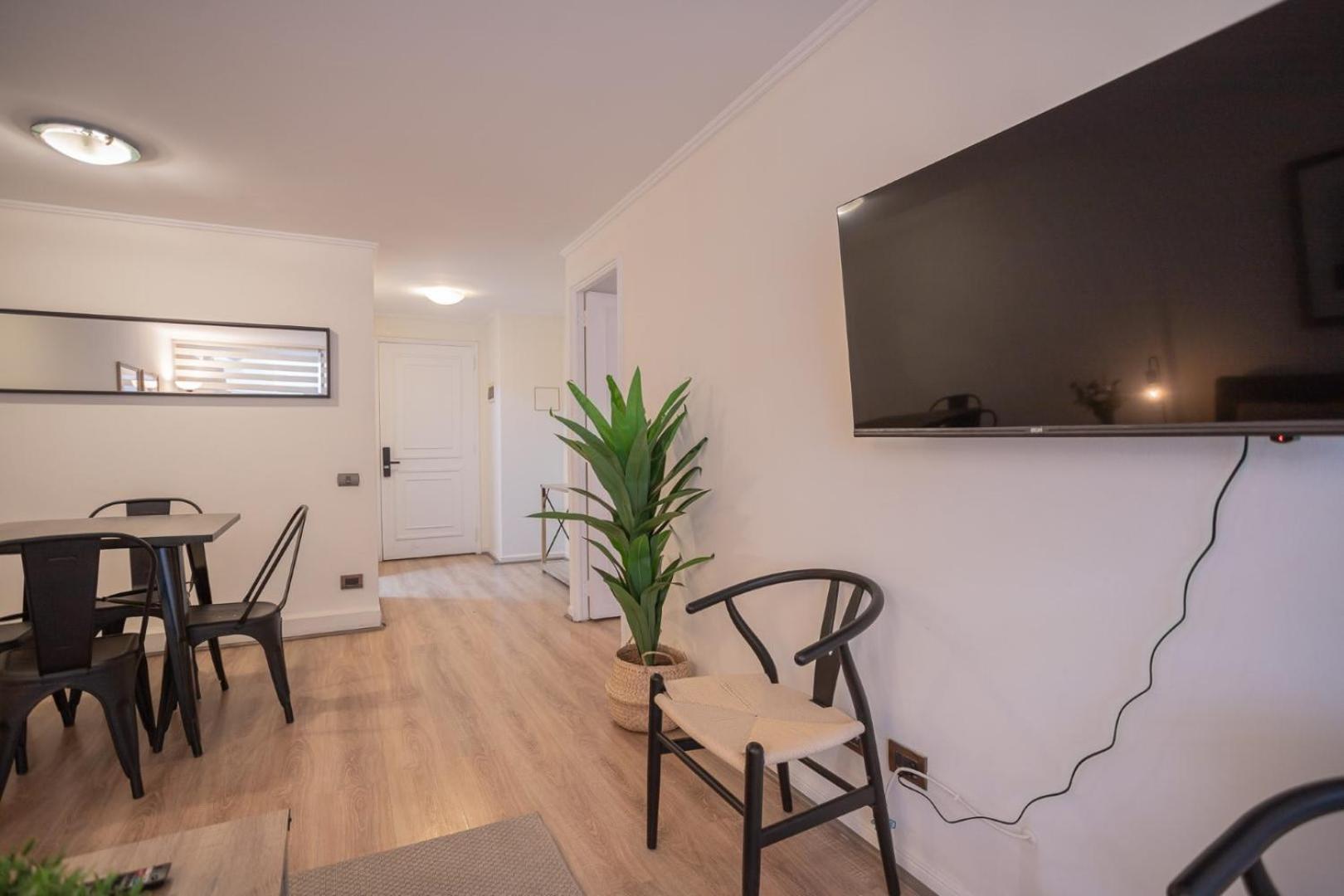 Apartment Comodidad Sofisticada A Pasos Del Costanera Center Santiago