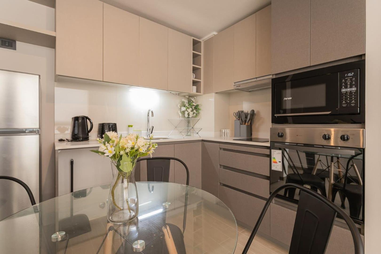 Apartamento Vive La Ciudad Apartamento 1d1b Para 3 Santiago