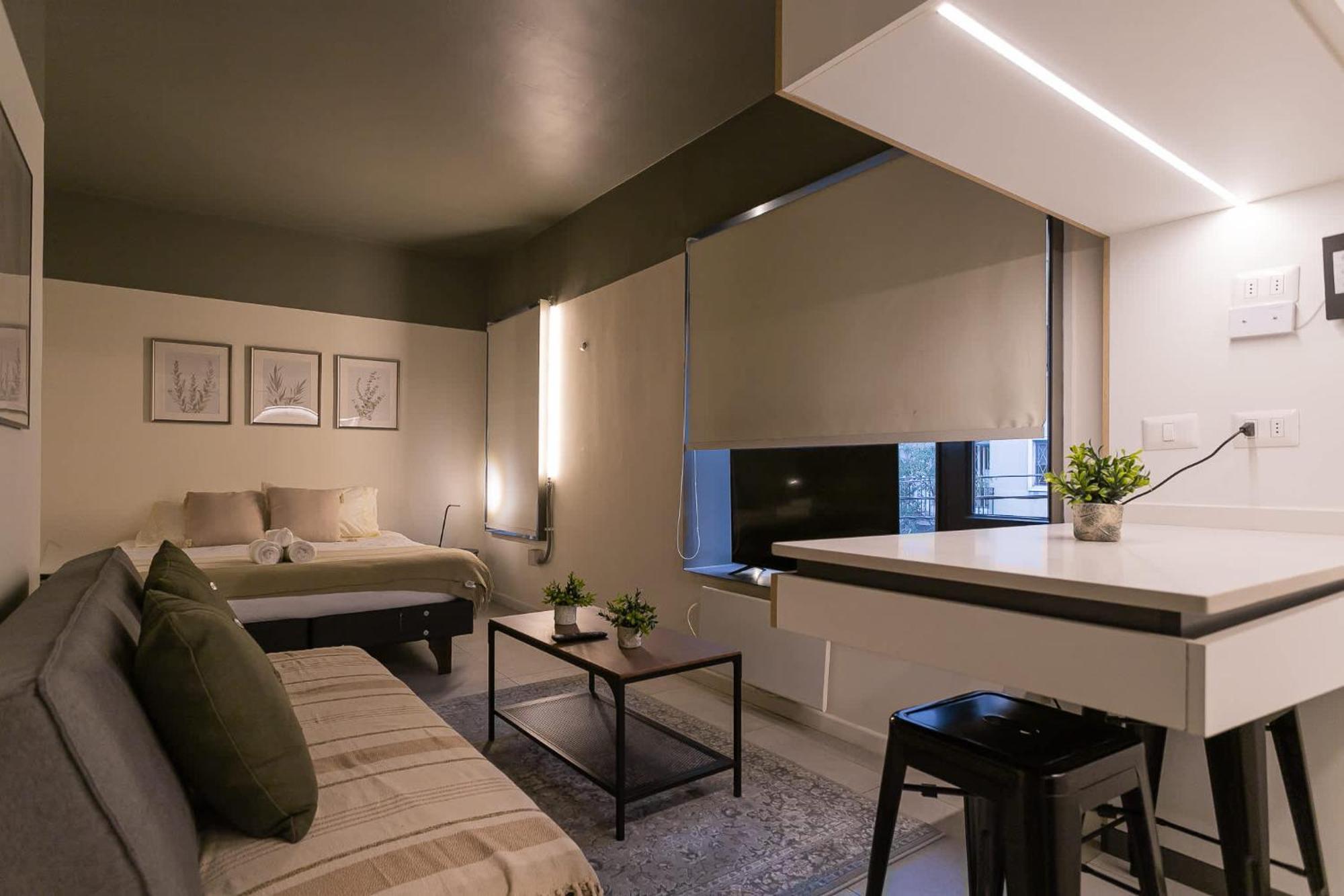 Tu Refugio En Acogedor Con Cocina Apartment Santiago