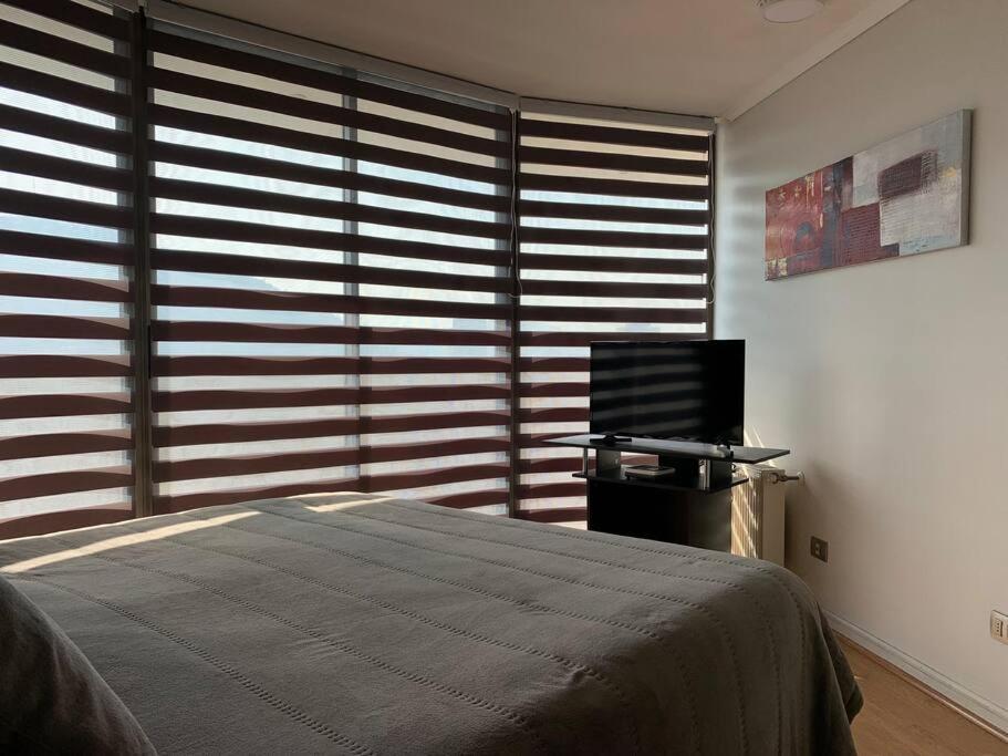 Depto Excelente Ubicacion Y Hermosa Vista Con Aire Acondicionado Mac10 Apartment Santiago