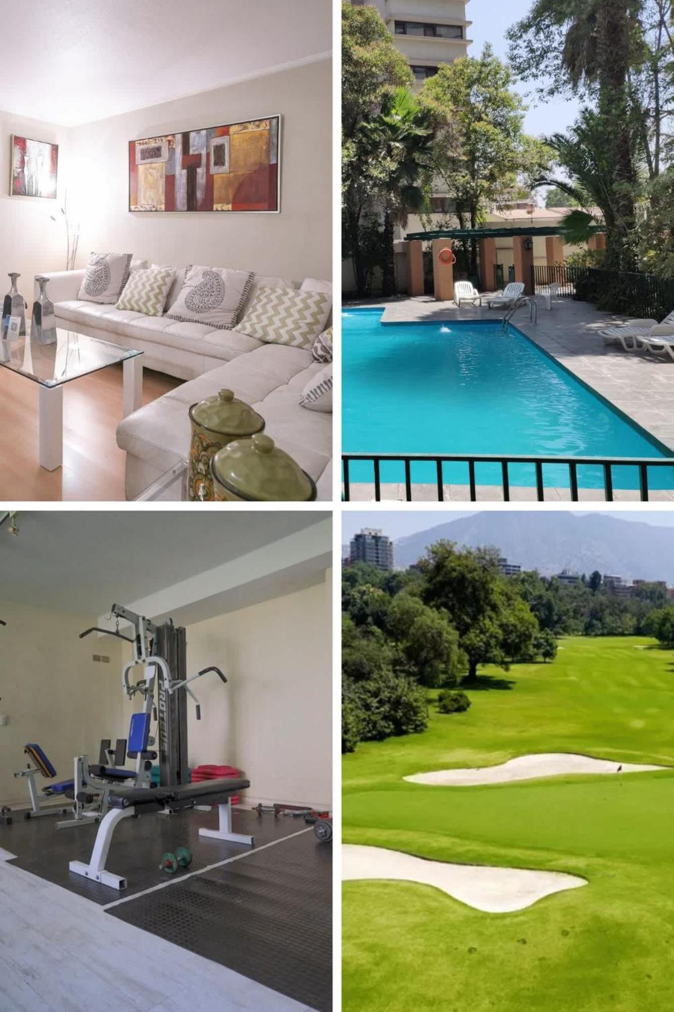 Apartment Exclusive In Condes Alcantara Metro Santiago