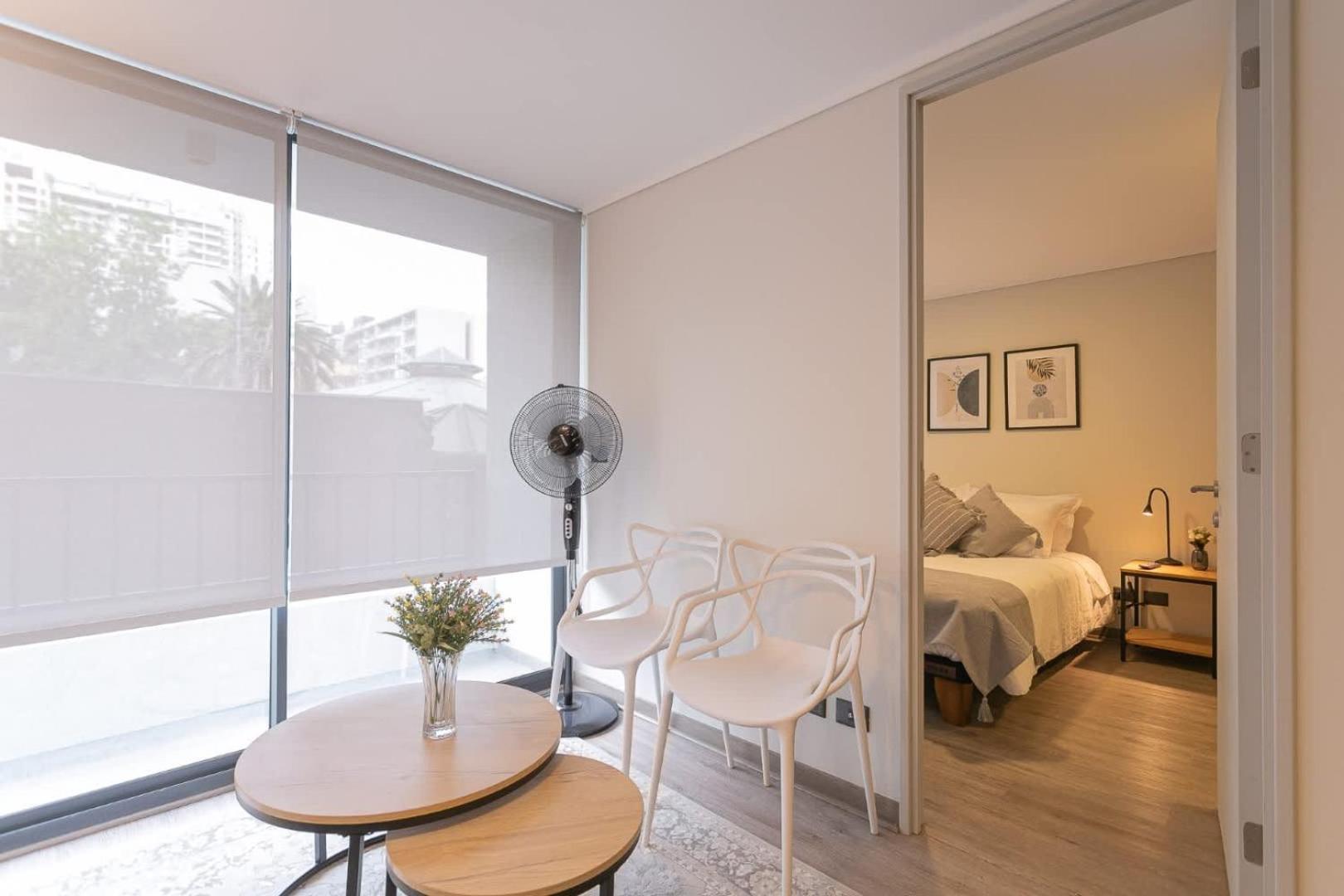 Apartamento Noches Santiaguinas 1d1b En El Centro