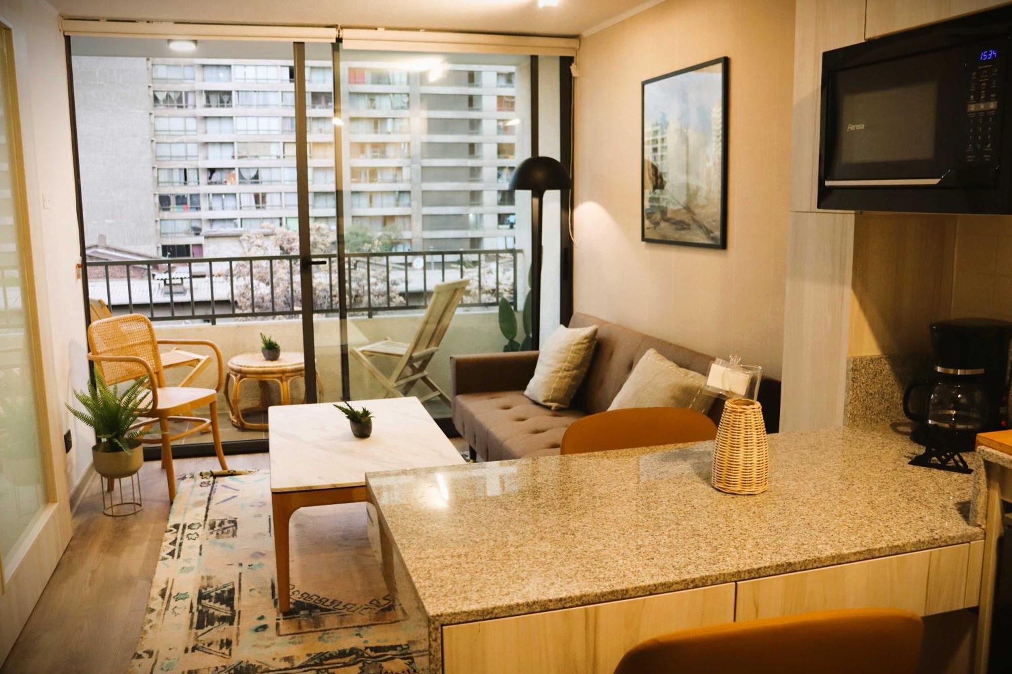 Hom I Inmejorable Y Luminoso Depto 1d1b 2pax Apartamento