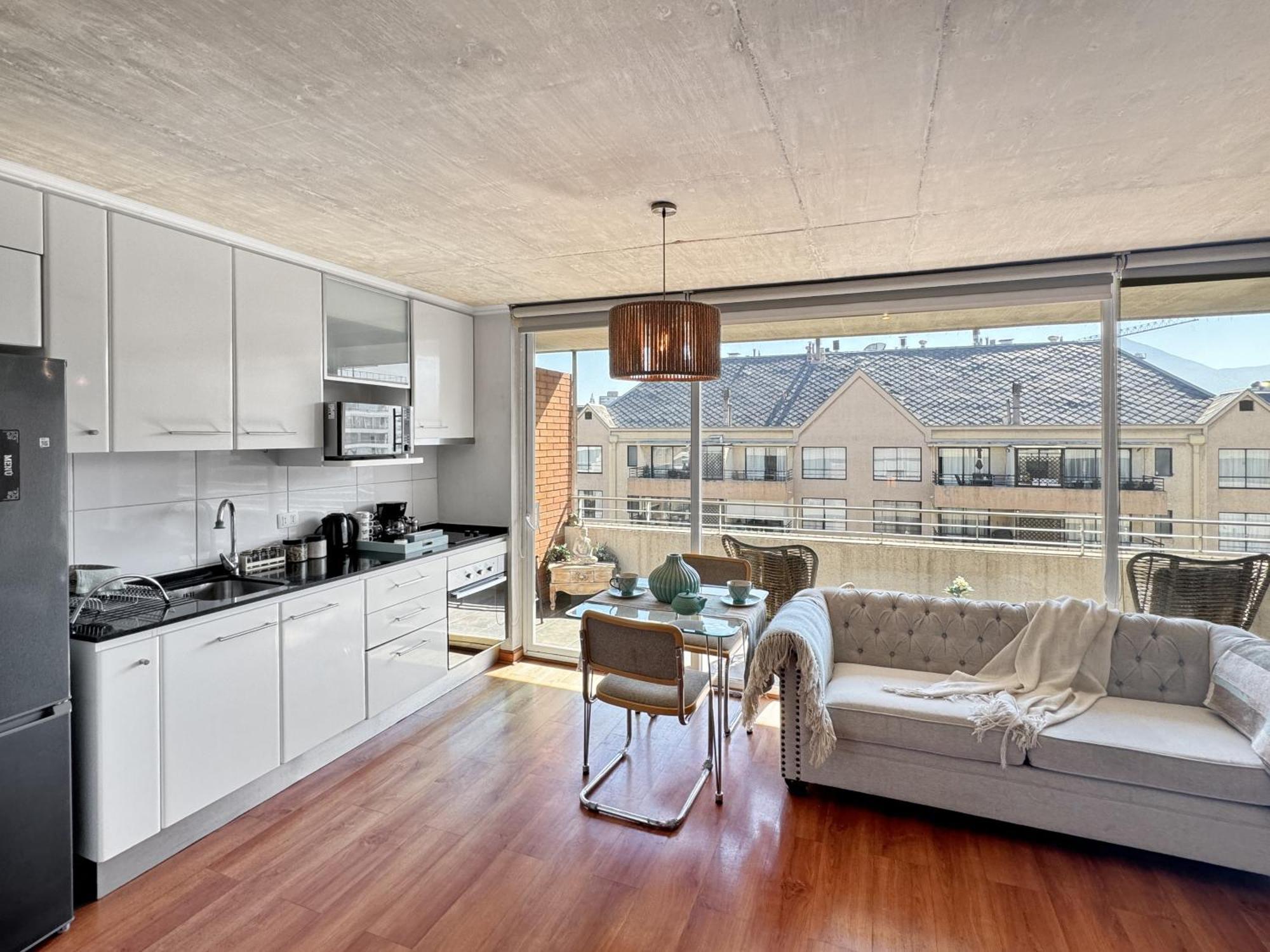 Apartamento Depto, Ideal Viajes Por Trabajo O Vacaciones Santiago de Chile