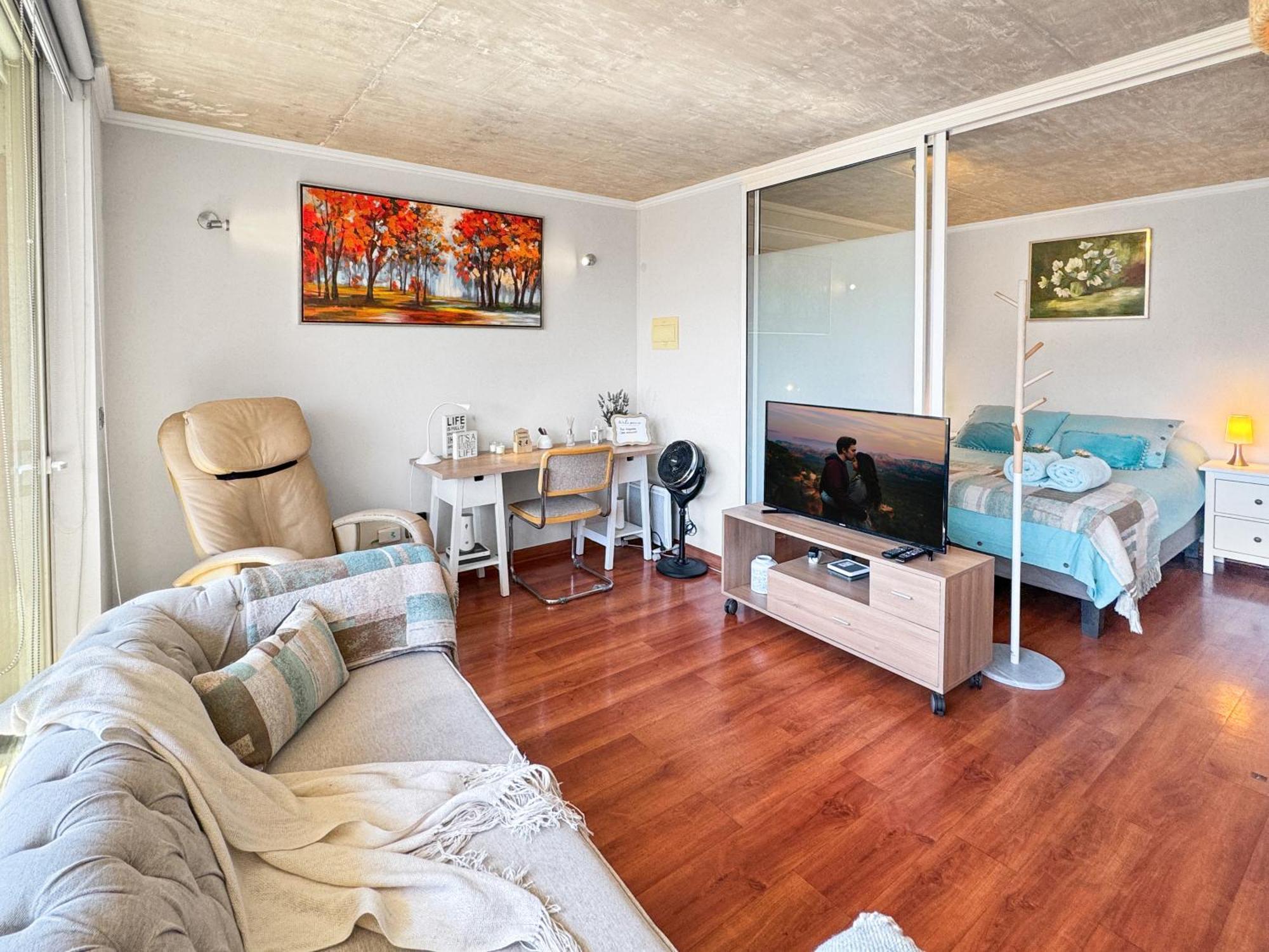 Depto, Ideal Viajes Por Trabajo O Vacaciones Santiago