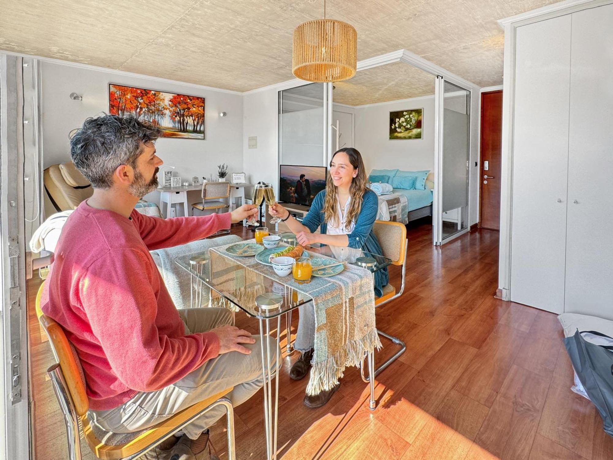 Depto, Ideal Viajes Por Trabajo O Vacaciones Apartamento Santiago de Chile