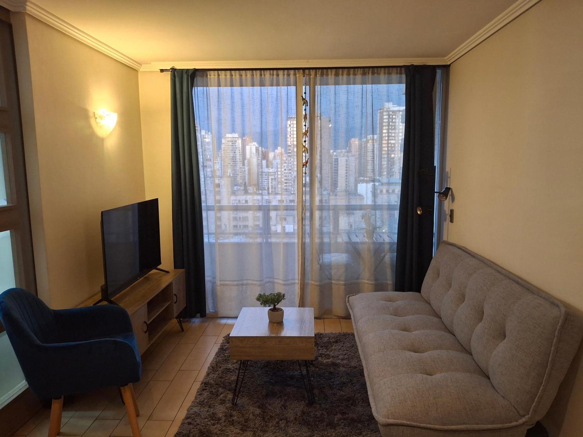 Apartamento Acogedor Para 2 En Santiago, Cerca De La Moneda Apartamento