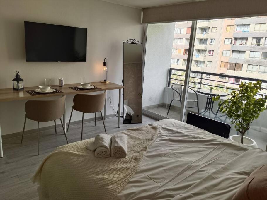 Hermoso Studio Con Estilo Y Comodidad *