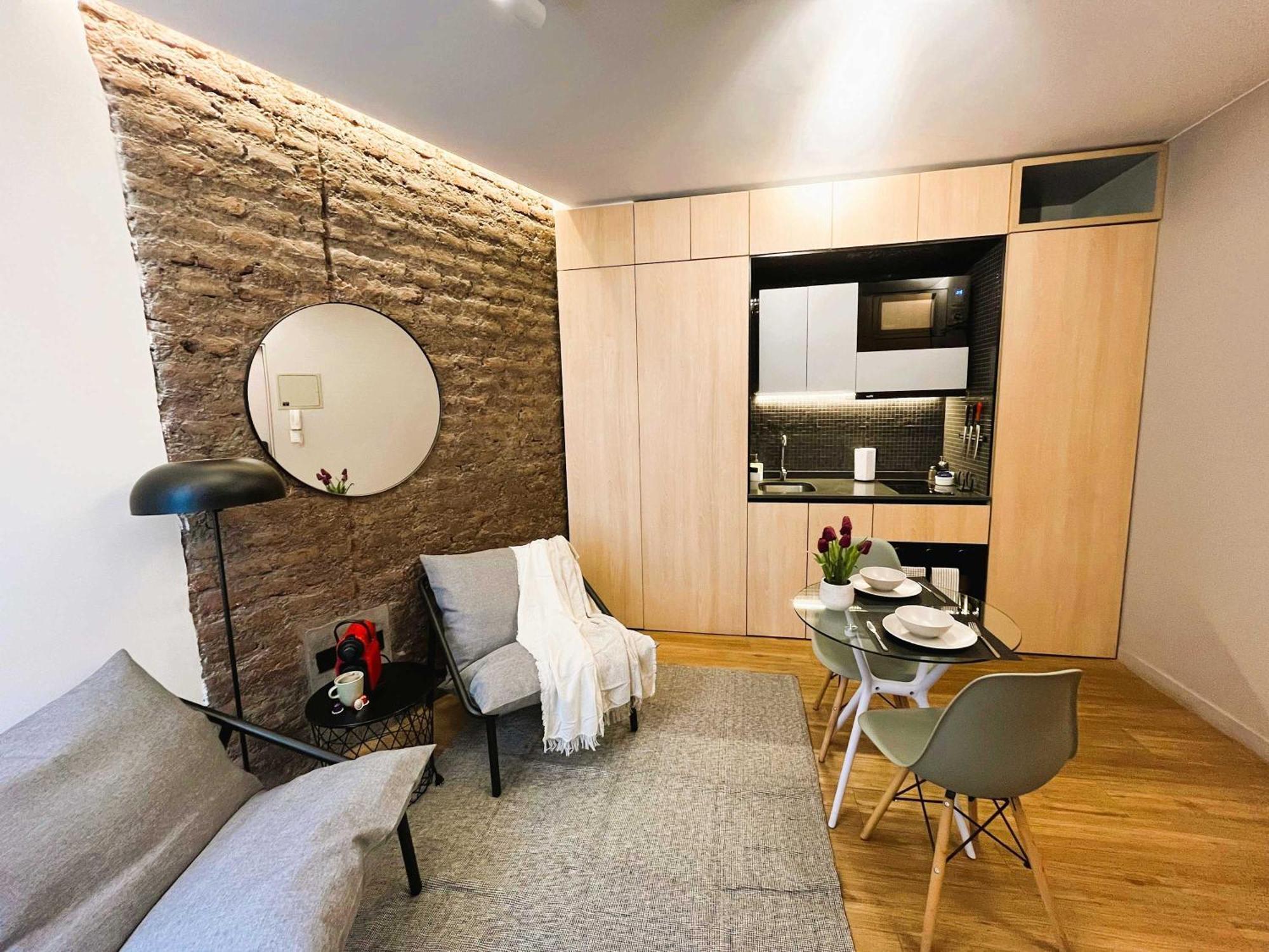 Hom Hermoso Depto Con Terraza 2 Personas Apartment