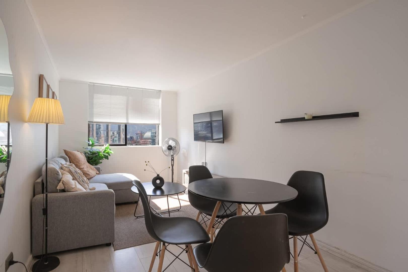 Sophisticated And Pleasant Space Apartment Santiago