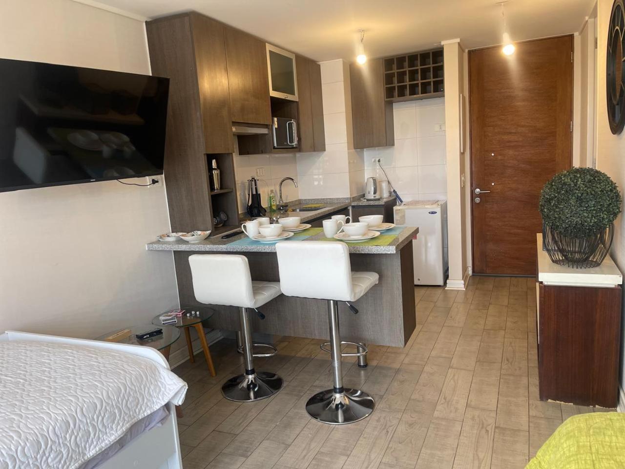 Apartamento 2 En En Fente Al Metro - Hipodromo De Chile Y Estadio San Laura Santiago
