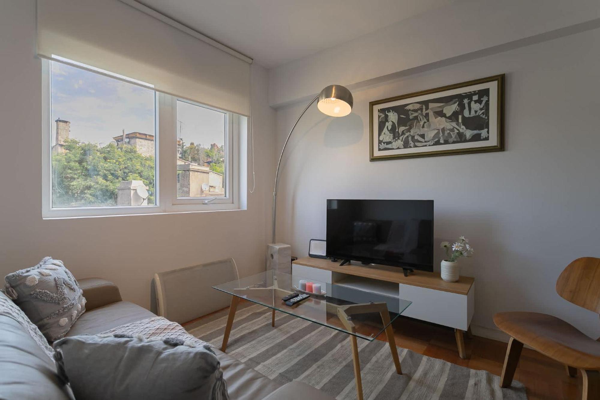 Comfortable For 4 In The Heart Of Stgo Apartment