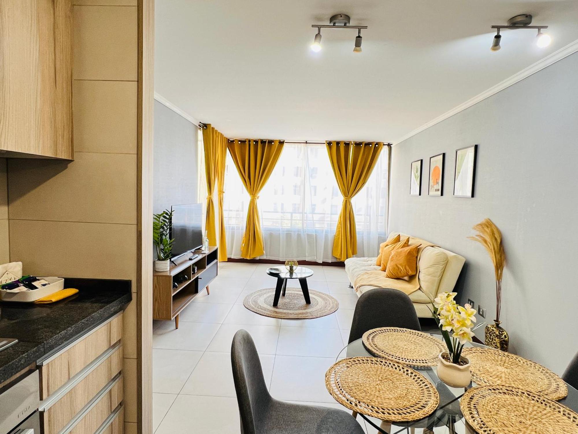 Apartamento Centro, A Dos Cuadras Del Metro Santa Ana Santiago de Chile