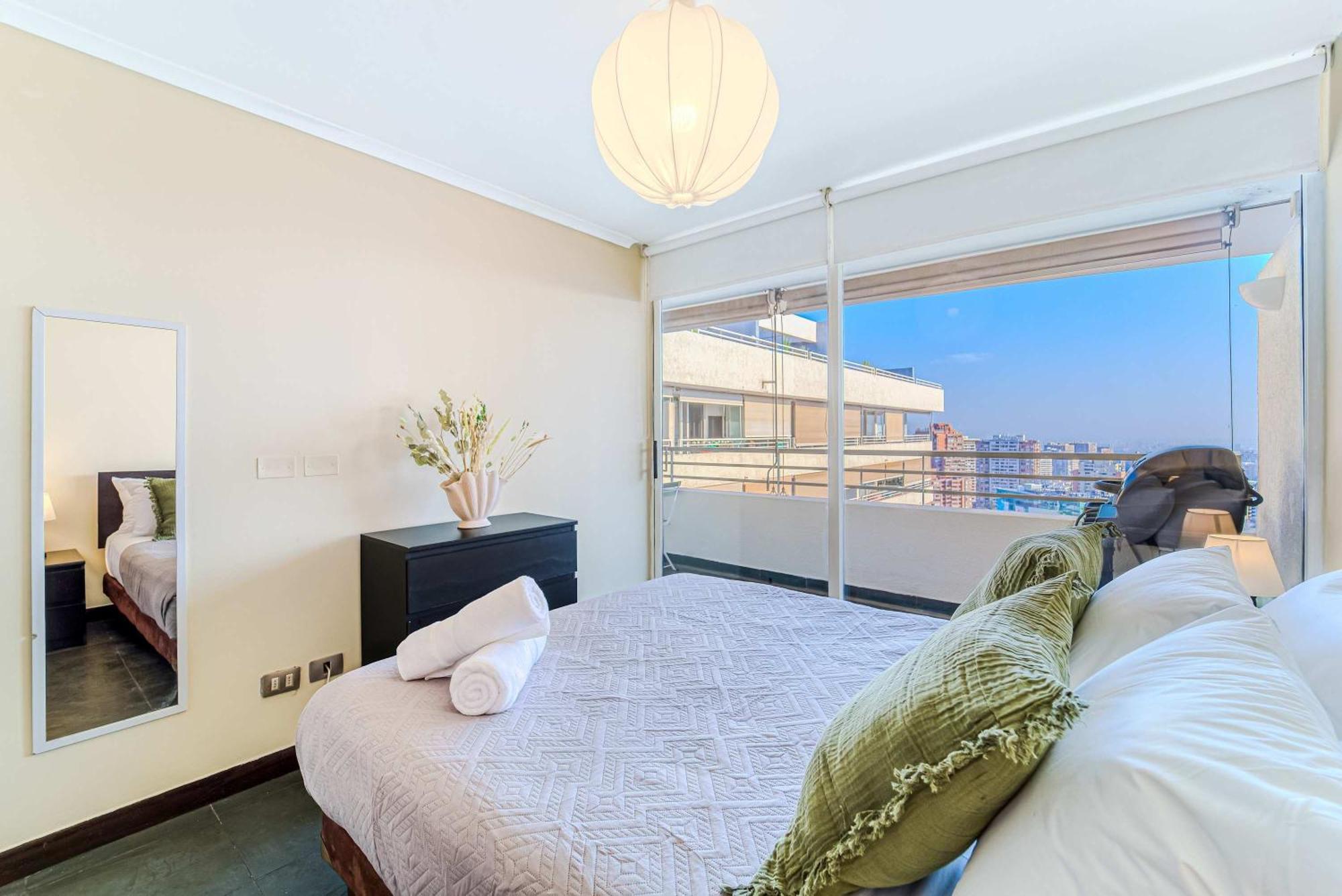 Manquehue View 1b Parking And Views Apartamento