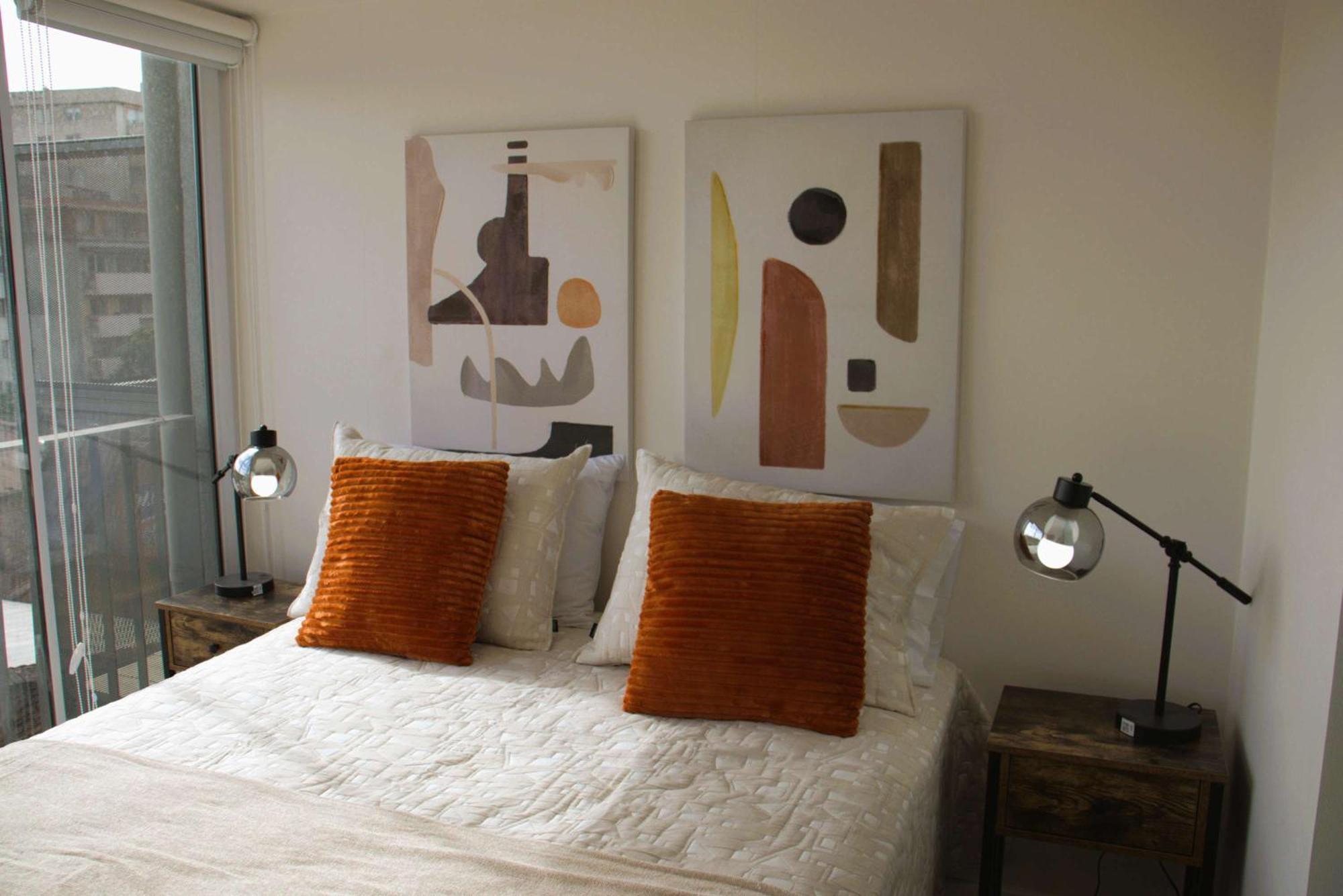 Hom I Nuevo Inmejorable En Centro De Apartment Santiago
