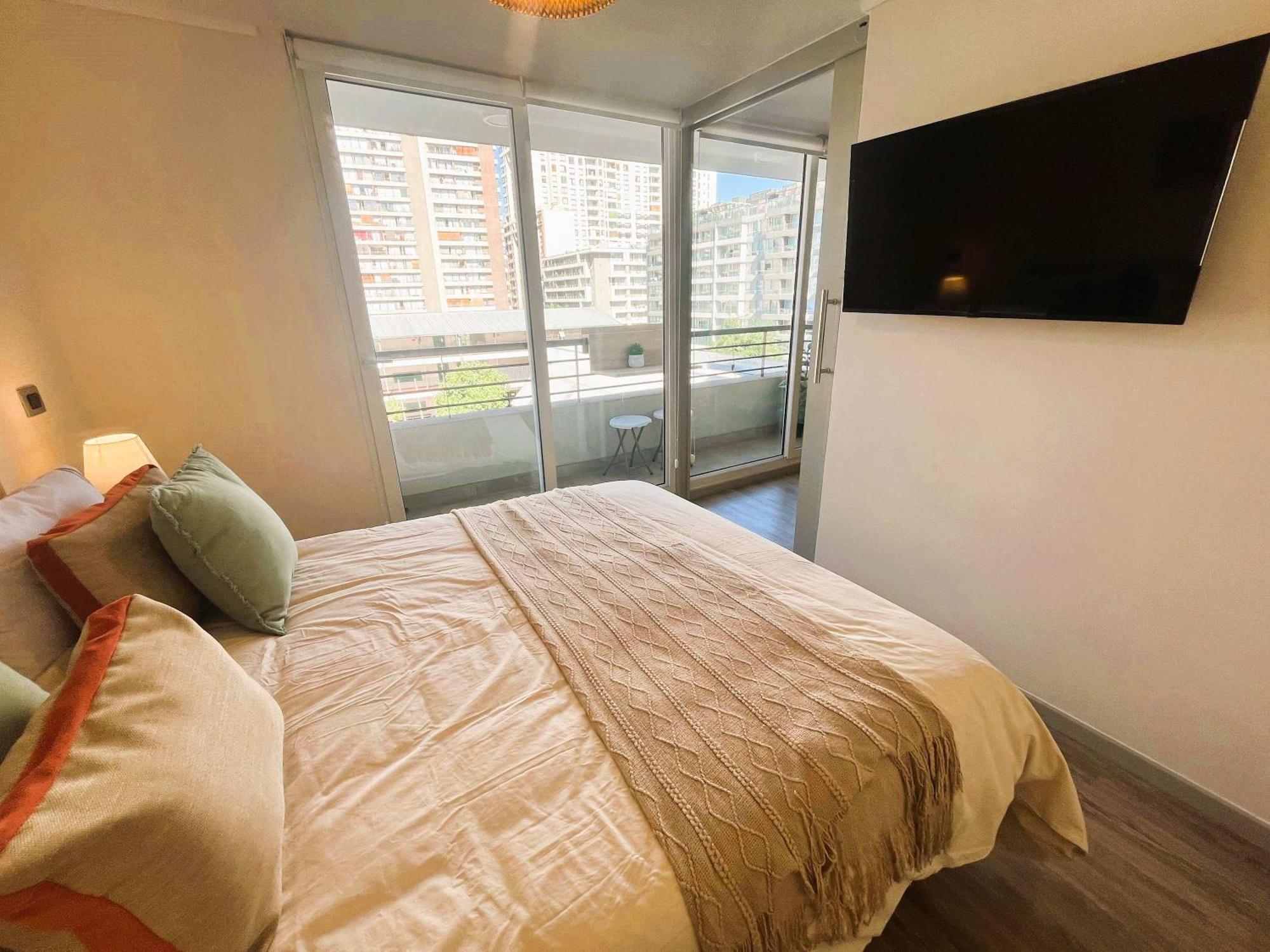 Hom I Nuevo Y Renovado Depto 1d1b 2pax Apartamento Santiago de Chile