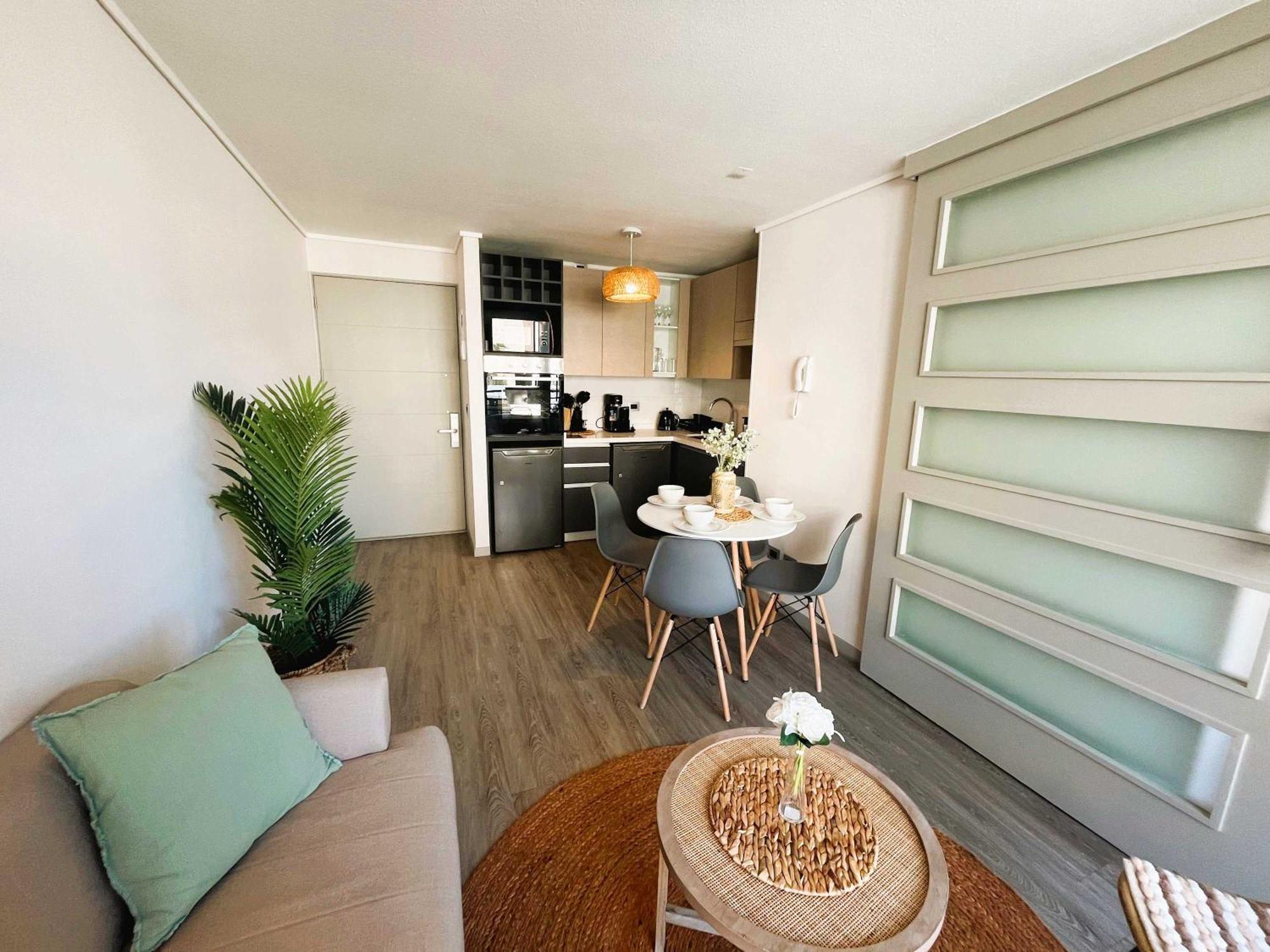 Apartamento Hom I Nuevo Y Renovado Depto 1d1b 2pax Santiago de Chile