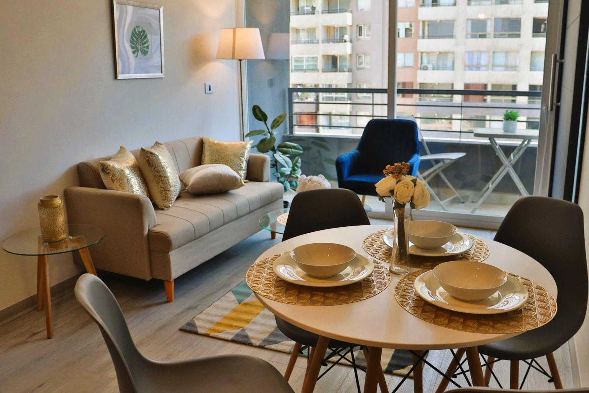 Hom I Confortable 1d1b 2pax Apartamento Santiago de Chile