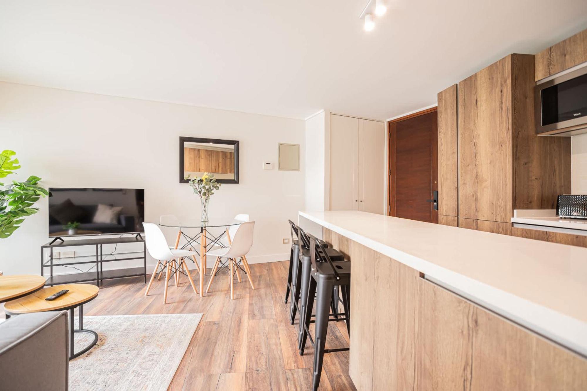 Apartamento Lujo Y Espacio En El Corazon Del Parque Araucano Santiago