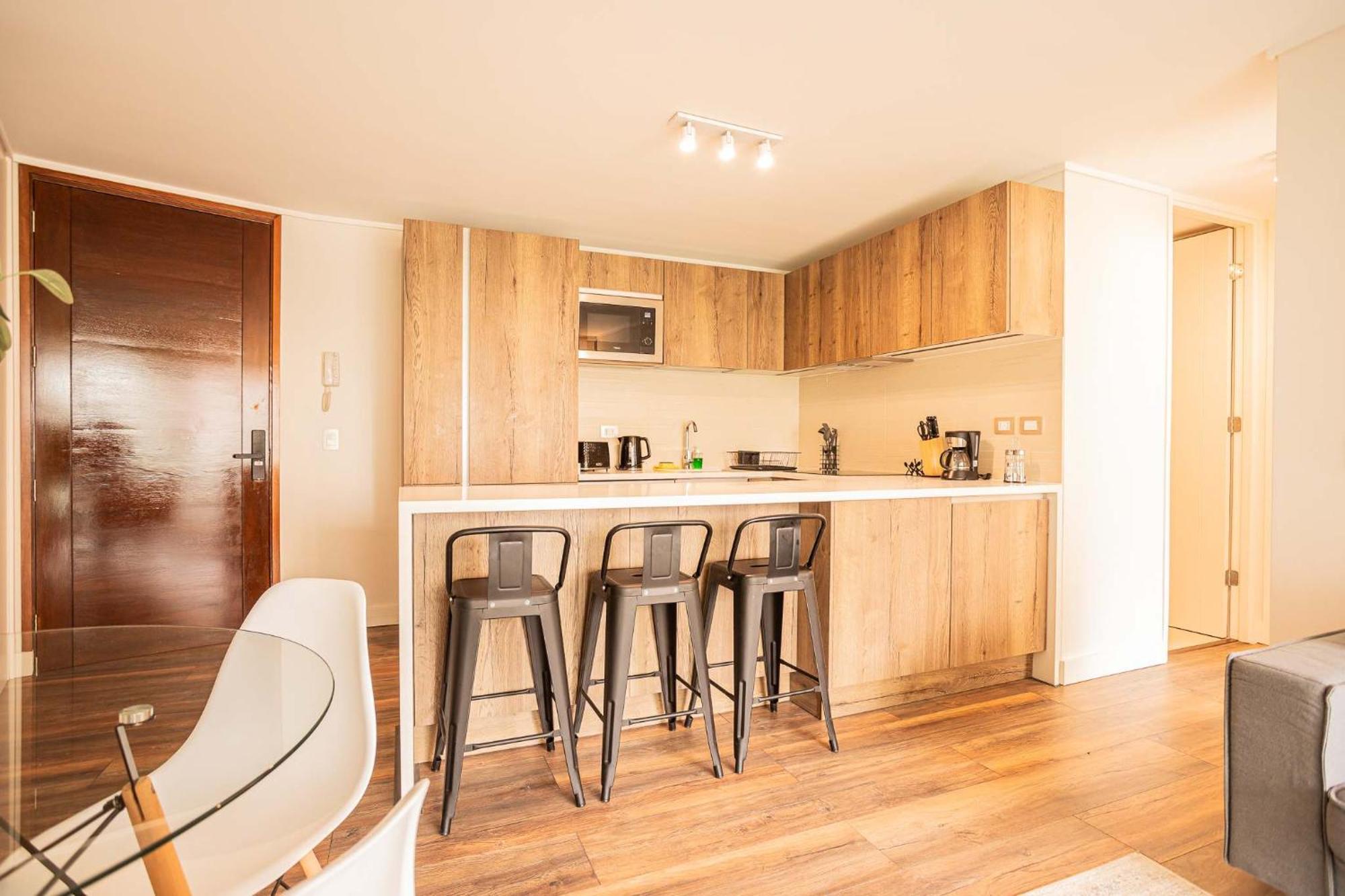 Lujo Y Espacio En El Corazon Del Parque Araucano Apartamento Santiago